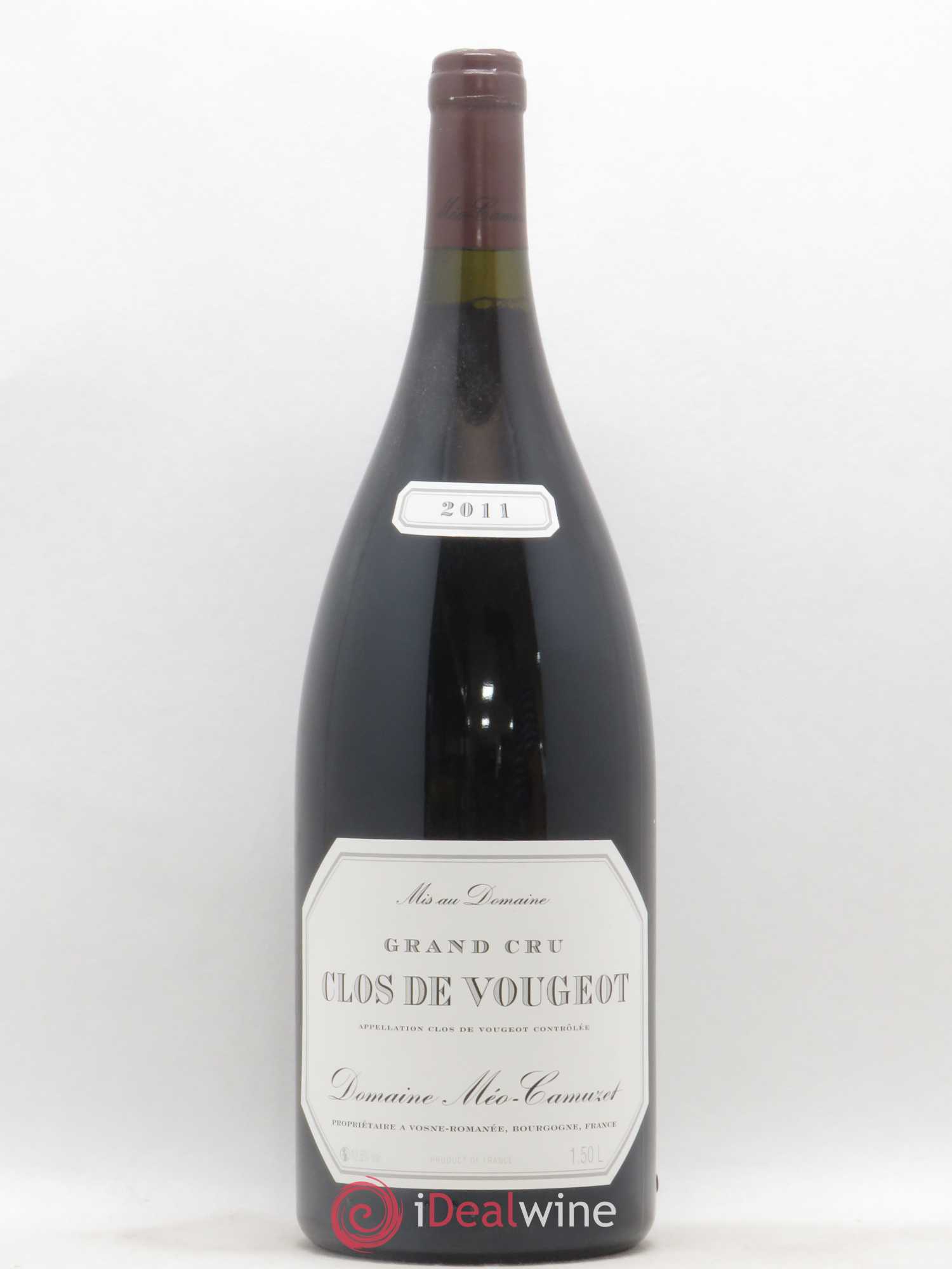 Clos de Vougeot Grand Cru Méo-Camuzet (Domaine) 2011 - Lot de 1 magnum - 0