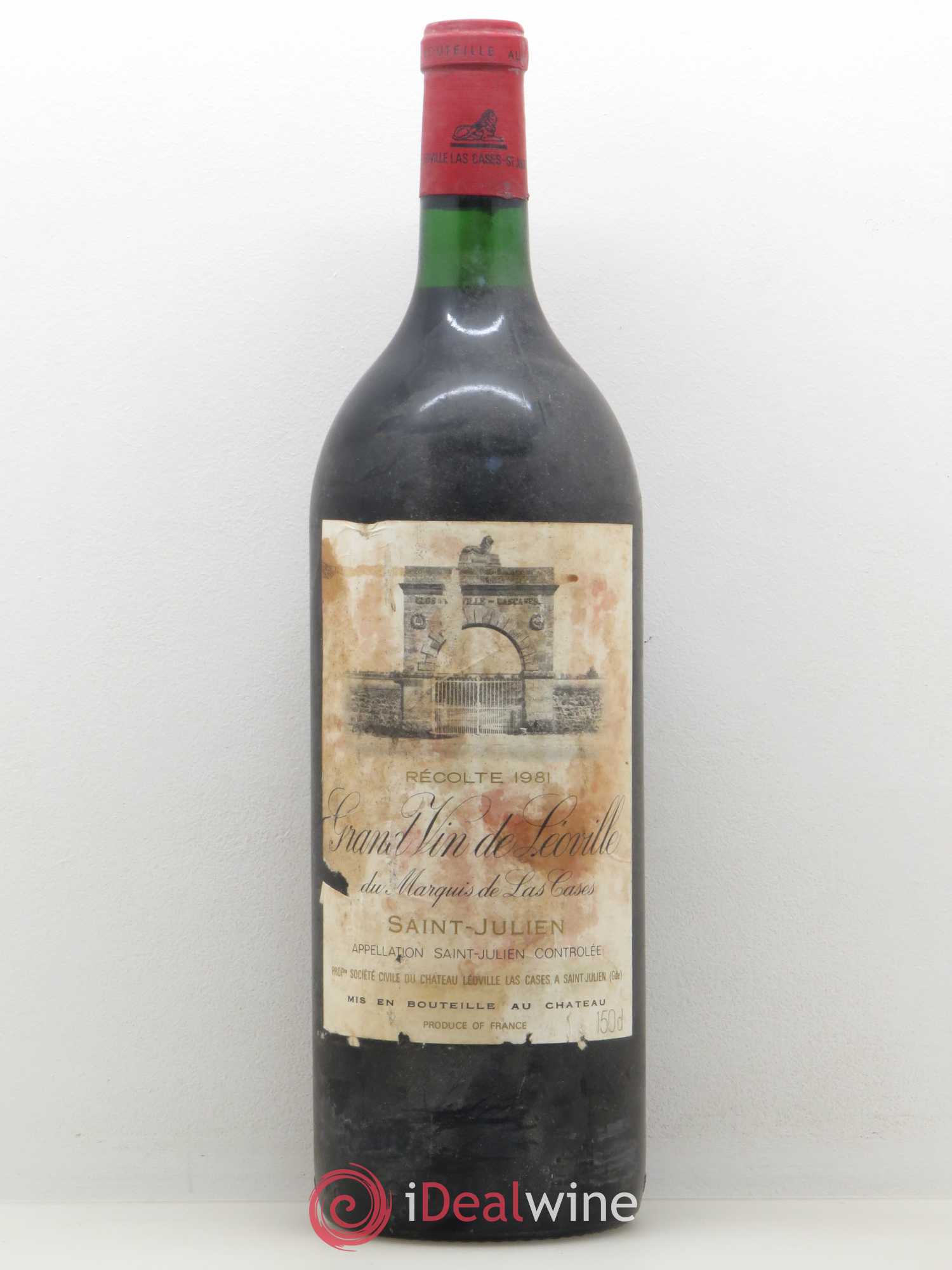 Château Léoville Las Cases 2ème Grand Cru Classé 1981 - Lot de 1 magnum - 0