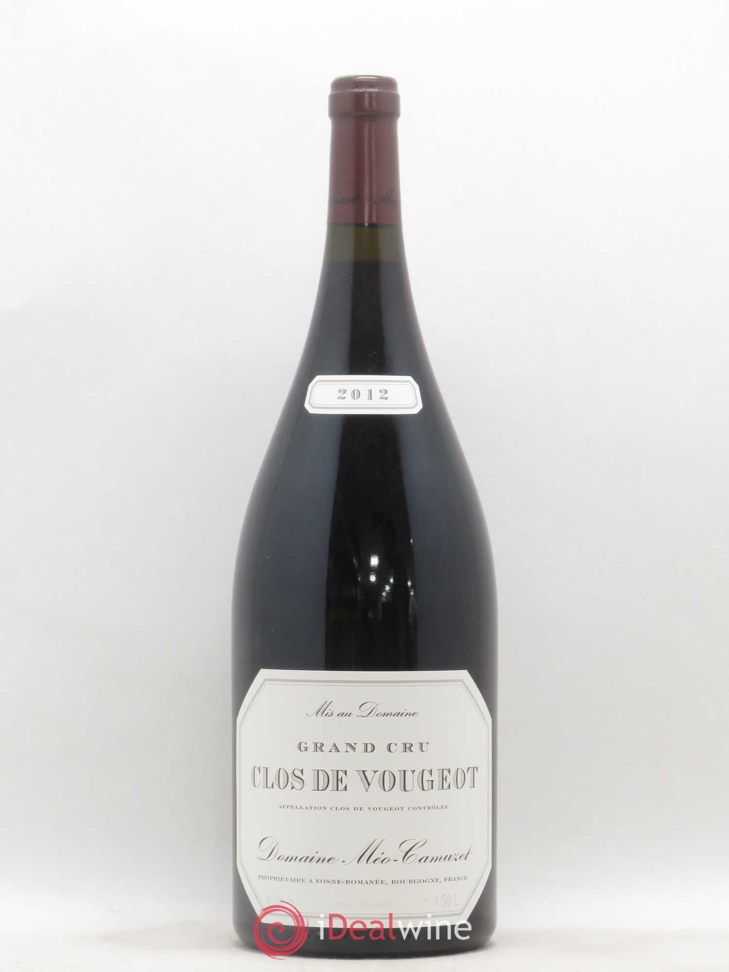 Clos de Vougeot Grand Cru Méo-Camuzet (Domaine) 2012 - Lot de 1 magnum - 0