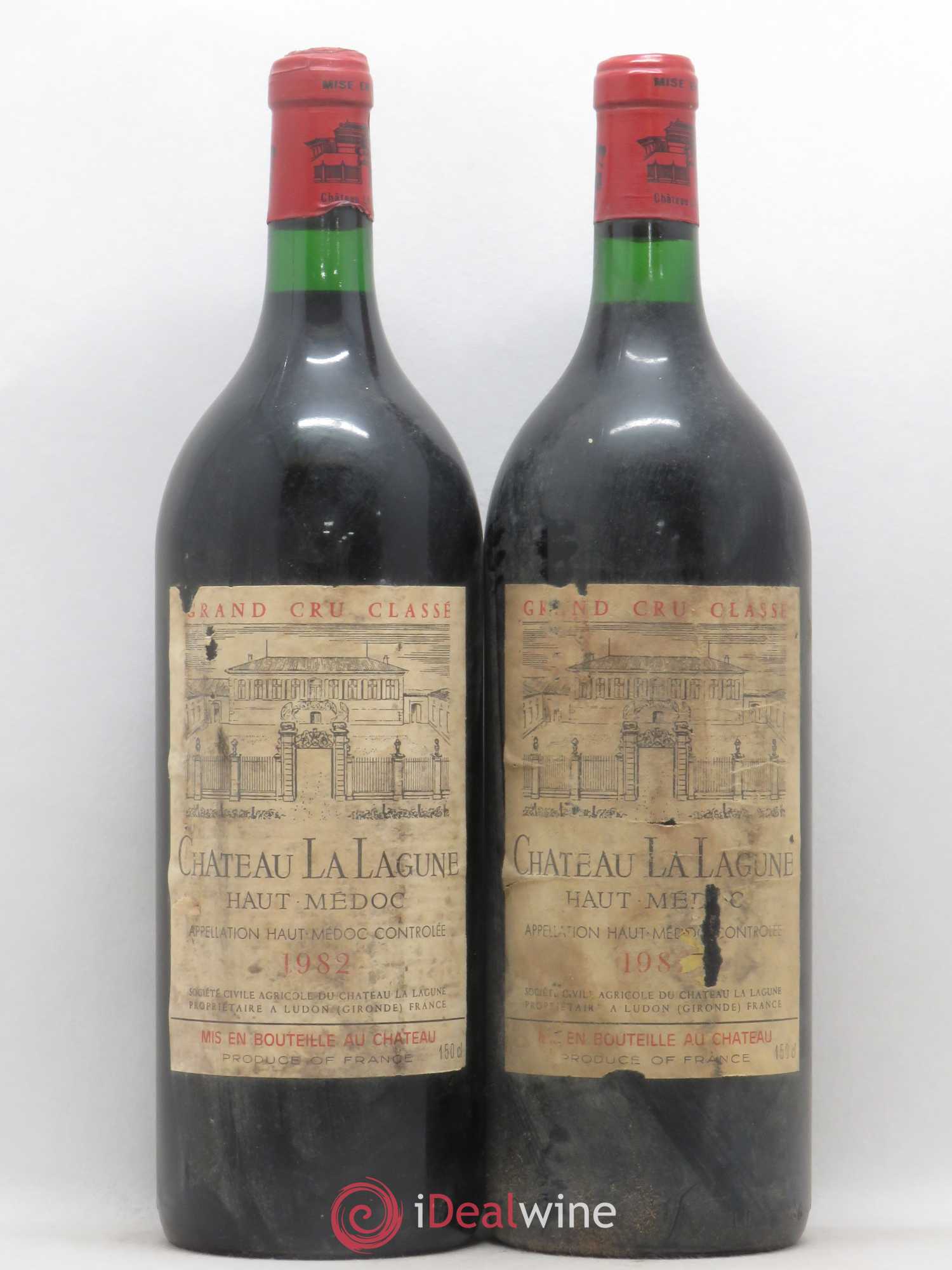 Château la Lagune 3ème Grand Cru Classé 1982 - Lot de 2 magnums - 0