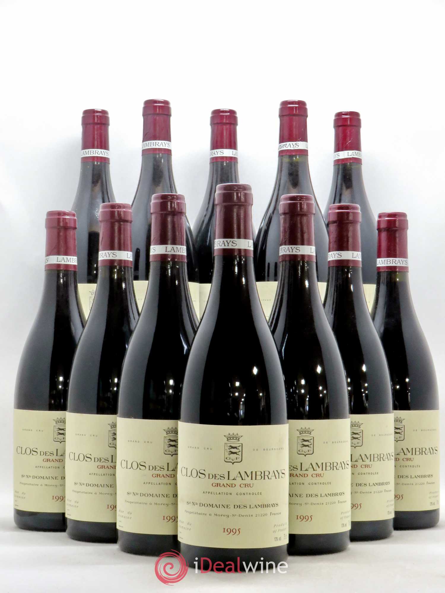 Clos des Lambrays Grand Cru Domaine des Lambrays 1995 - Lot de 12 bouteilles - 0