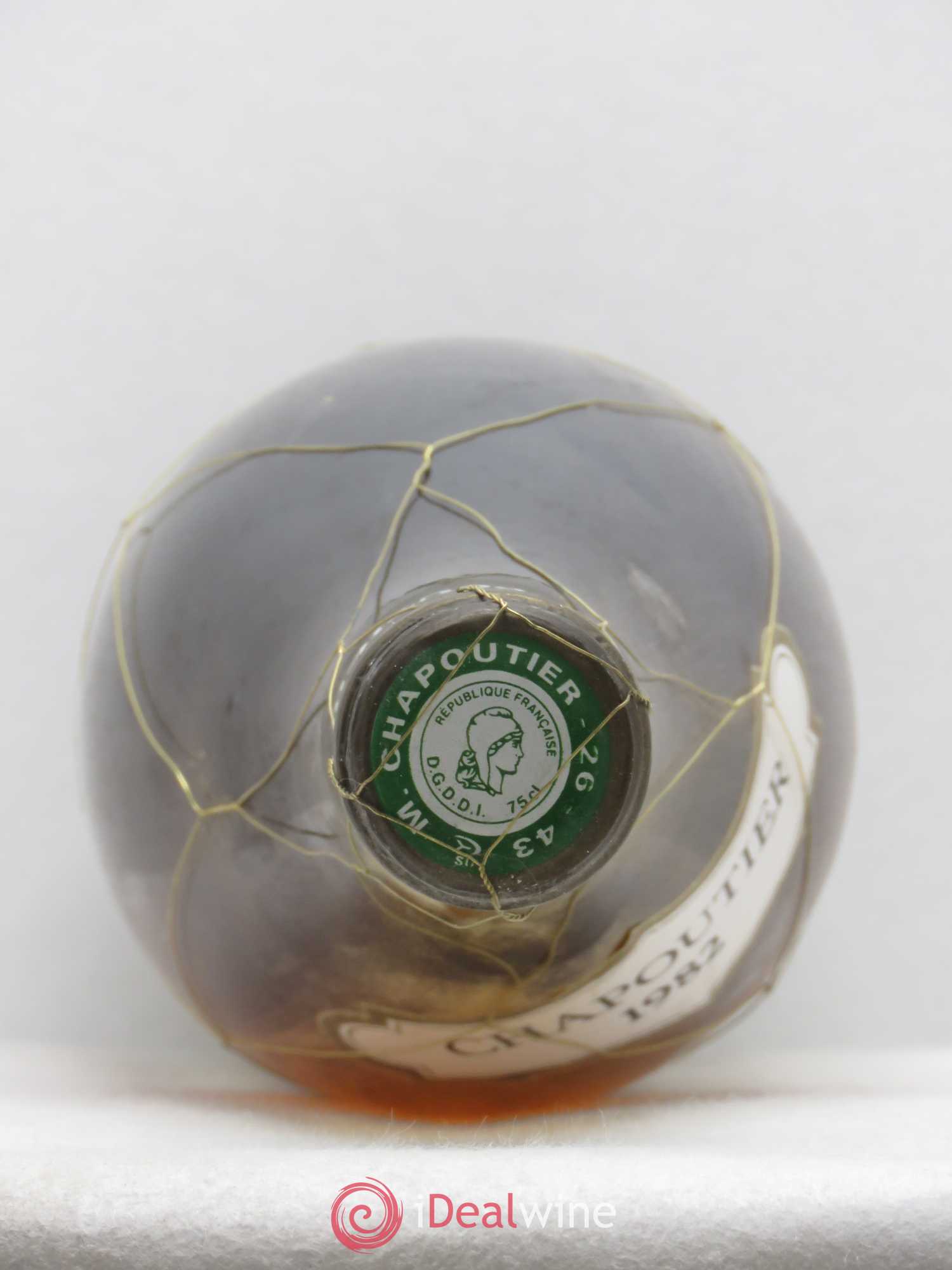Hermitage Velours Chapoutier 1982 - Posten von 1 Flasche - 2