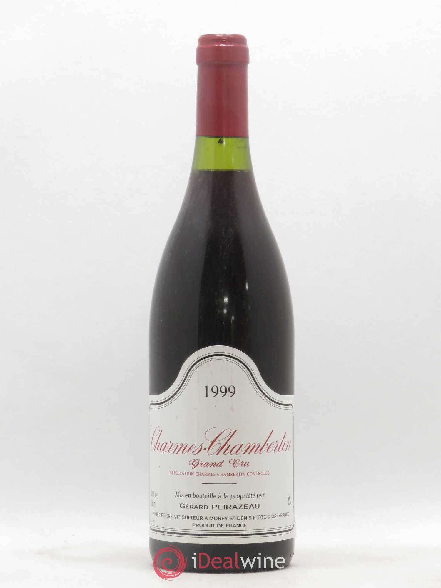 Charmes-Chambertin Grand Cru Peirazeau 1999 - Lot de 1 bouteille - 0