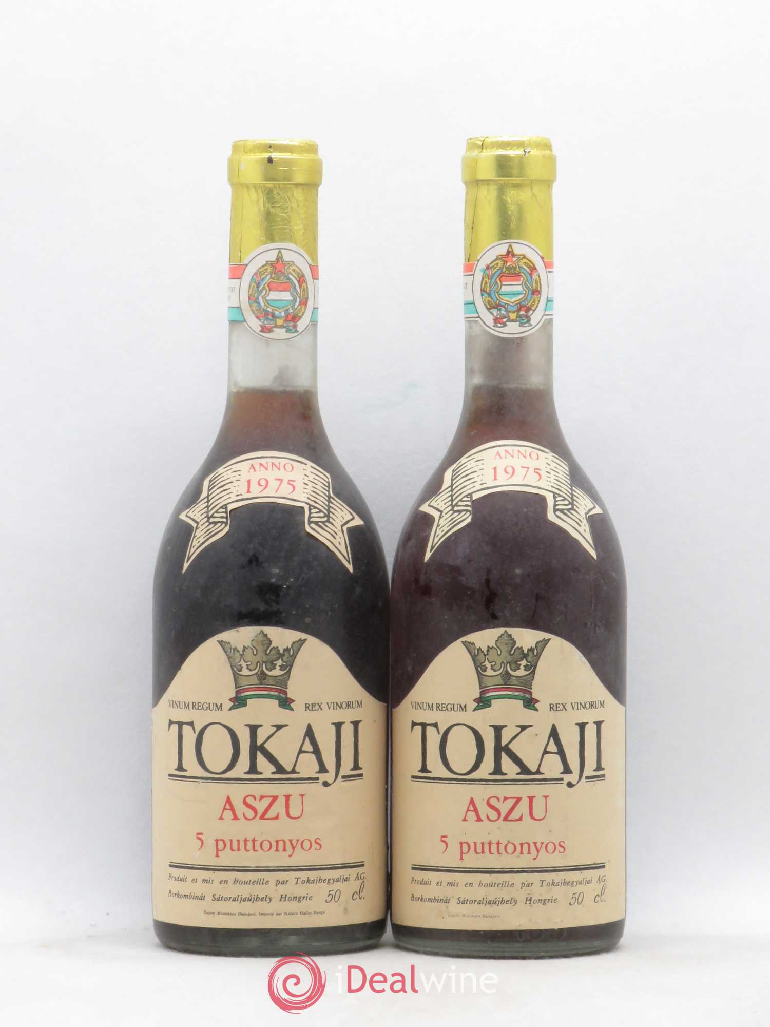Tokaji 1975 - Lotto di 2 bottiglie - 0