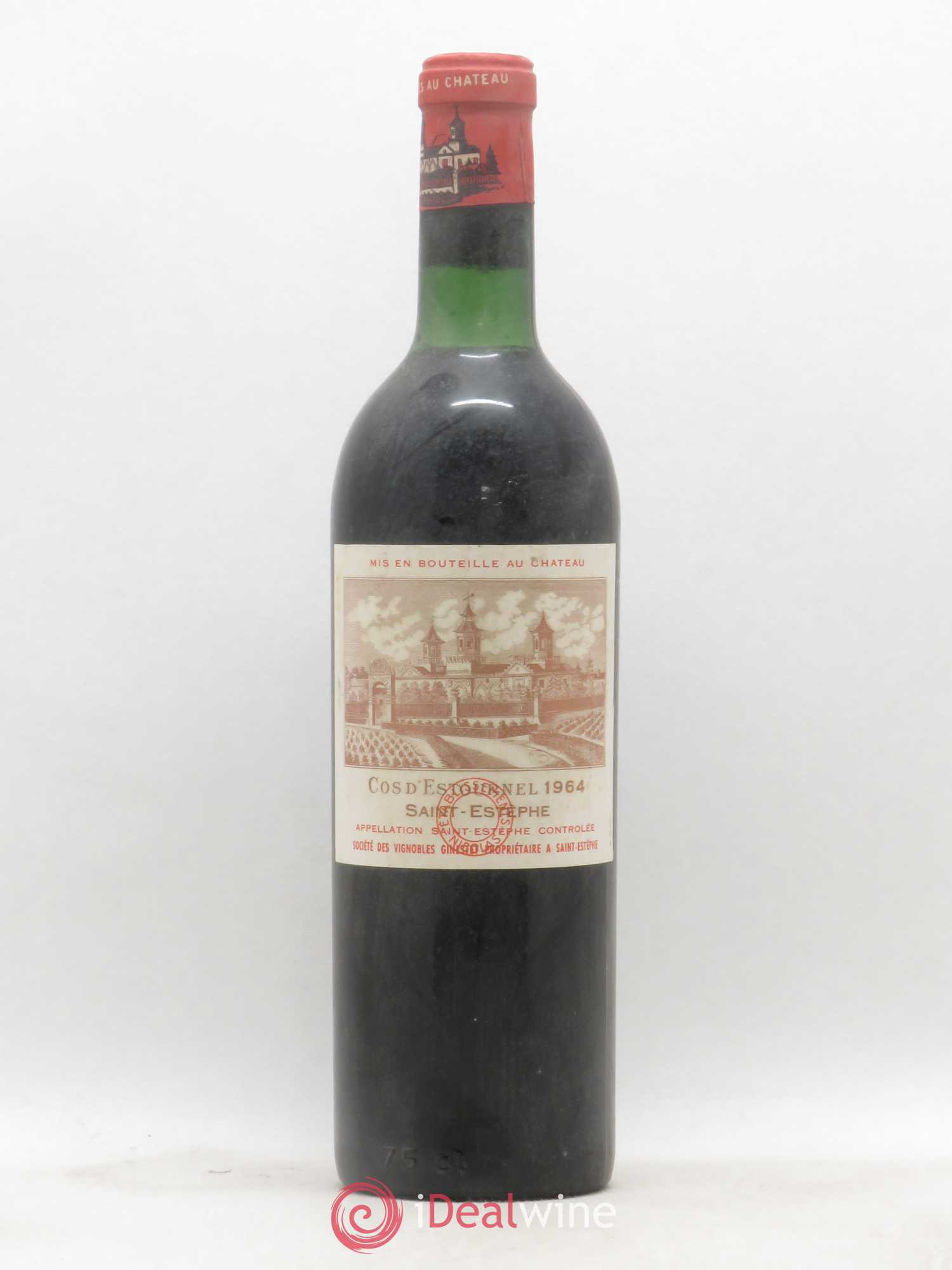 Cos d'Estournel 2ème Grand Cru Classé 1964 - Lot de 1 bouteille - 0