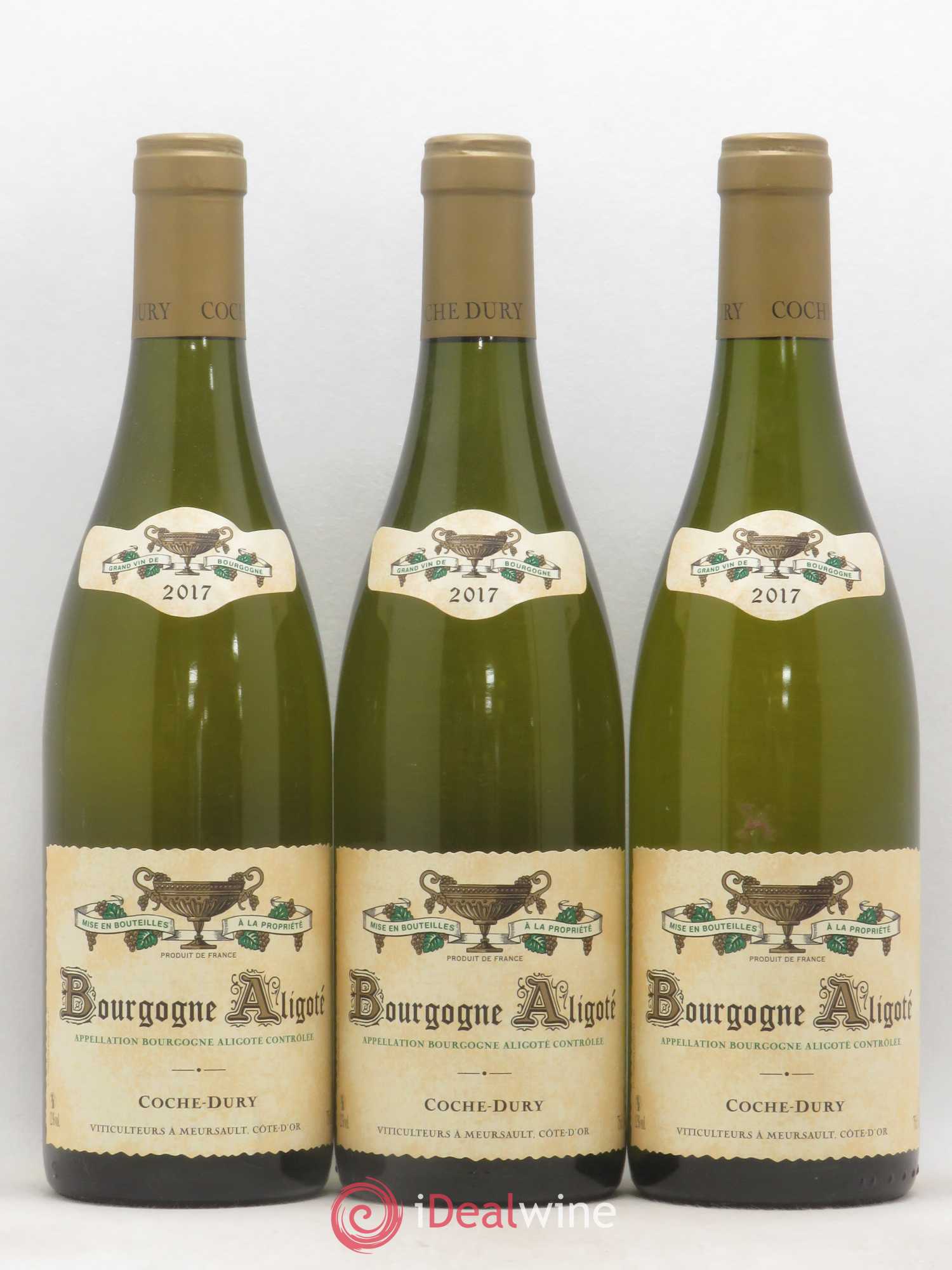 Bourgogne Aligoté Coche Dury (Domaine) 2017 - Lot de 3 bouteilles - 0