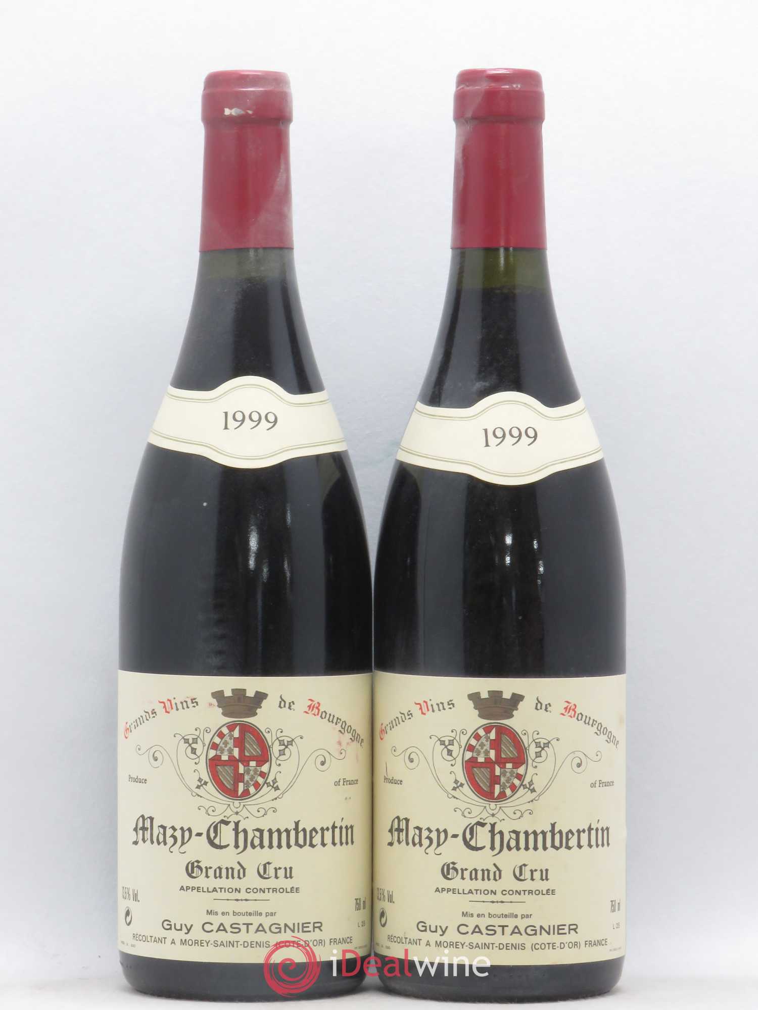 Mazis-Chambertin Grand Cru Castagnier 1999 - Lot de 2 bouteilles - 0