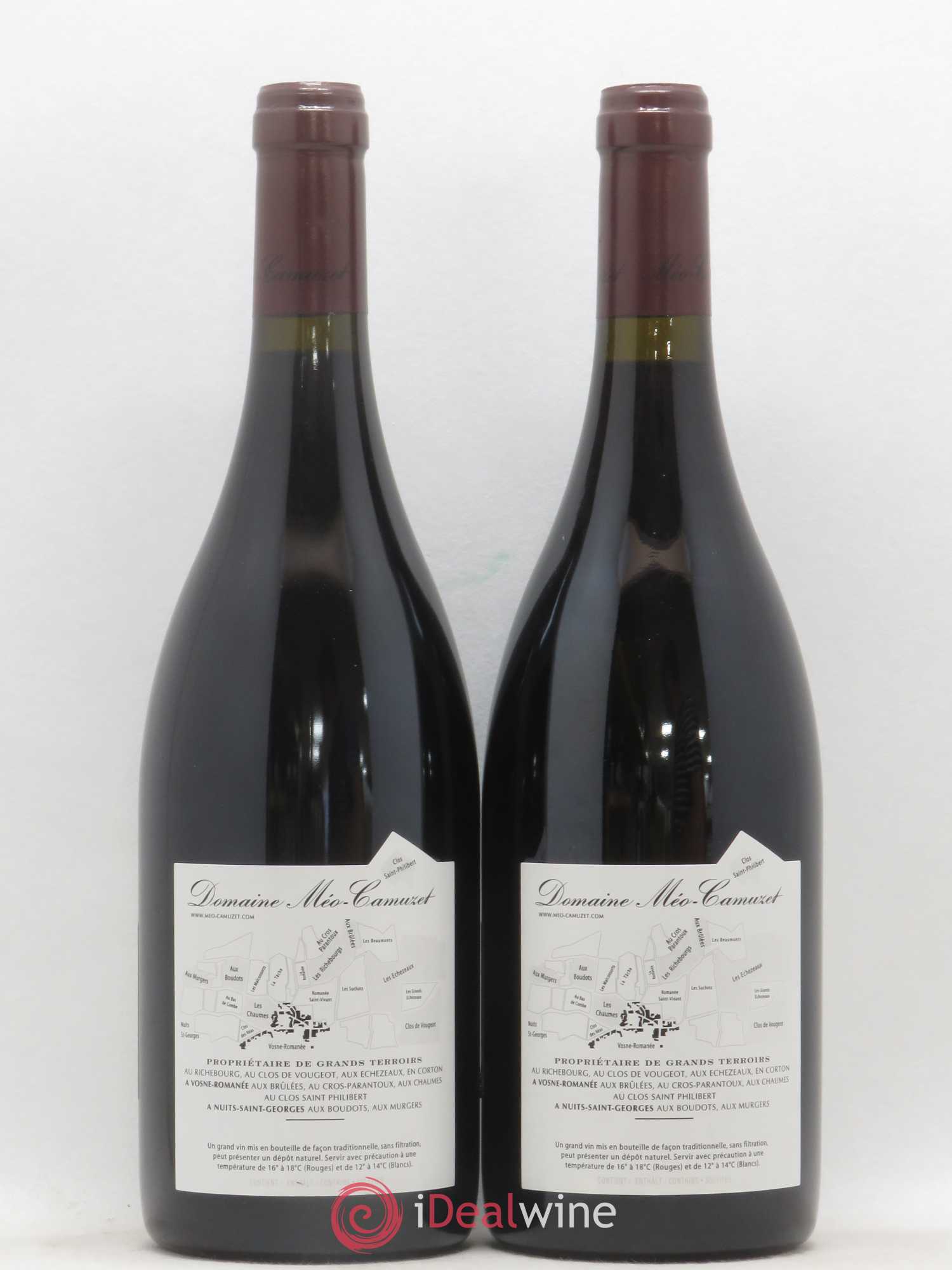 Clos de Vougeot Grand Cru Méo-Camuzet (Domaine) 2006 - Lot de 2 bouteilles - 1