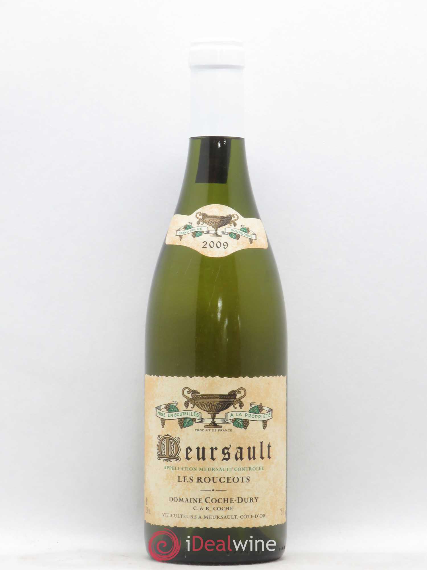 Meursault Les Rougeots Coche Dury (Domaine) 2009 - Lot de 1 bouteille - 0