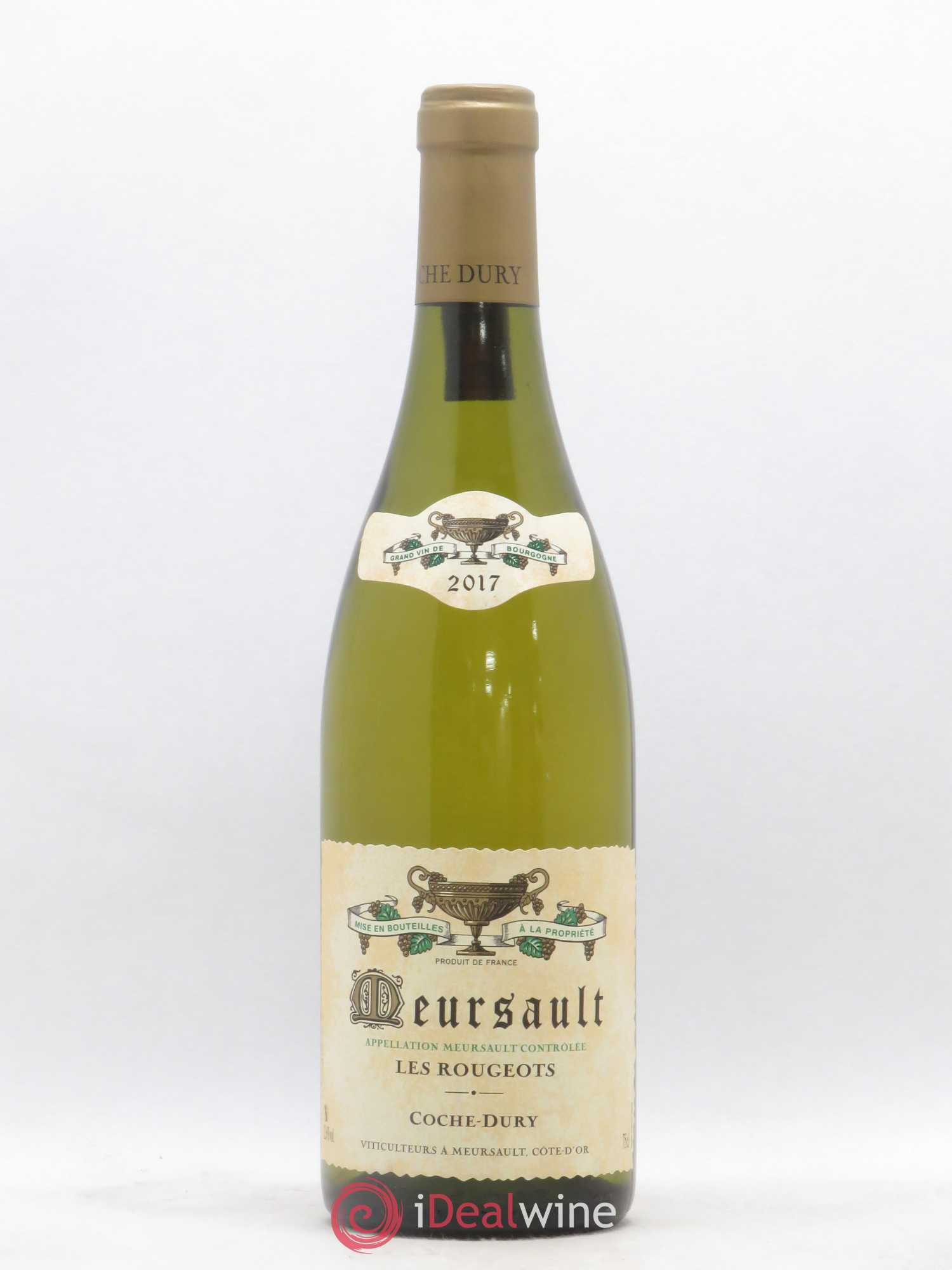 Meursault Les Rougeots Coche Dury (Domaine) 2017 - Lot de 1 bouteille - 0
