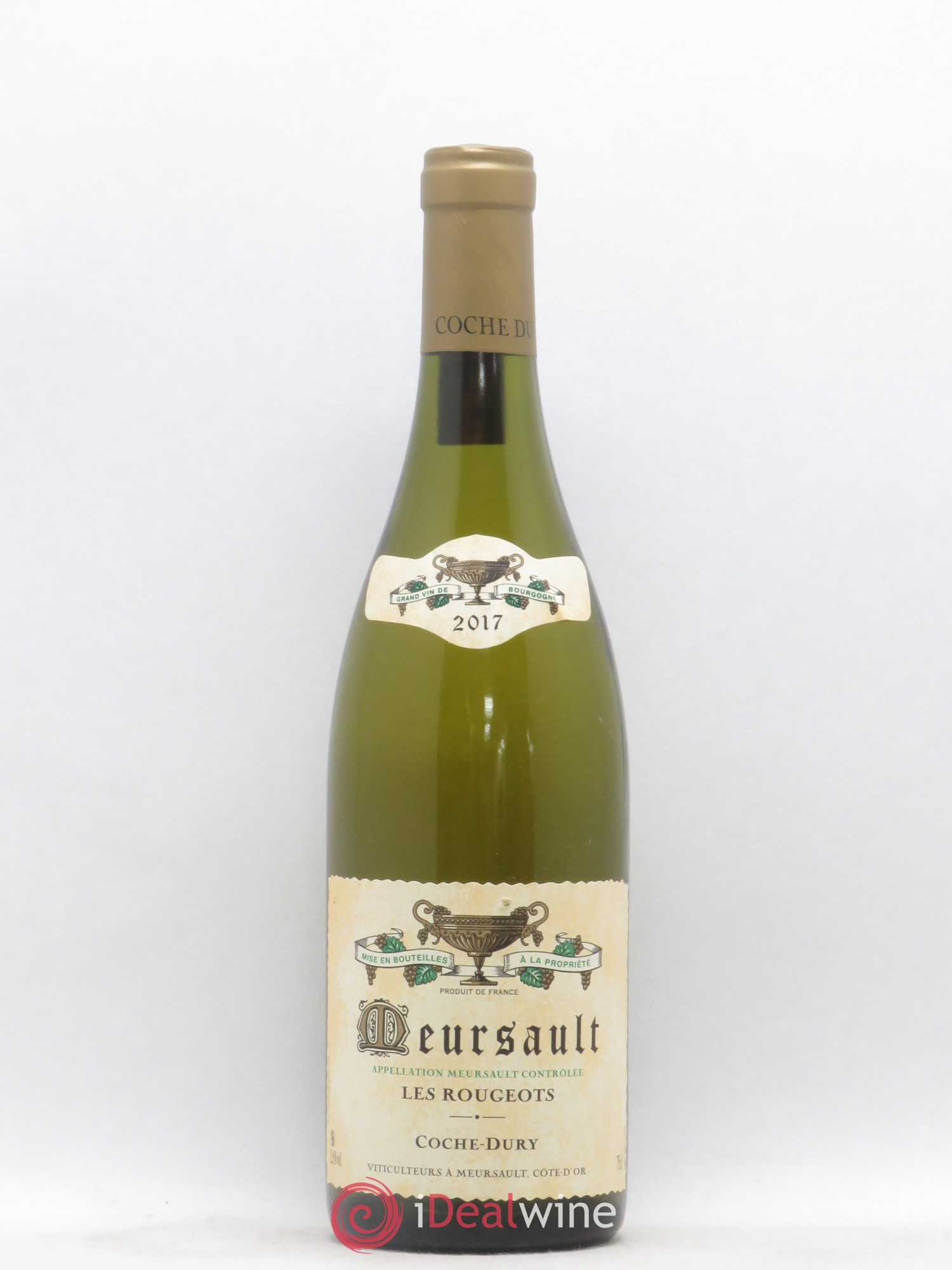 Meursault Les Rougeots Coche Dury (Domaine) 2017 - Lot de 1 bouteille - 0