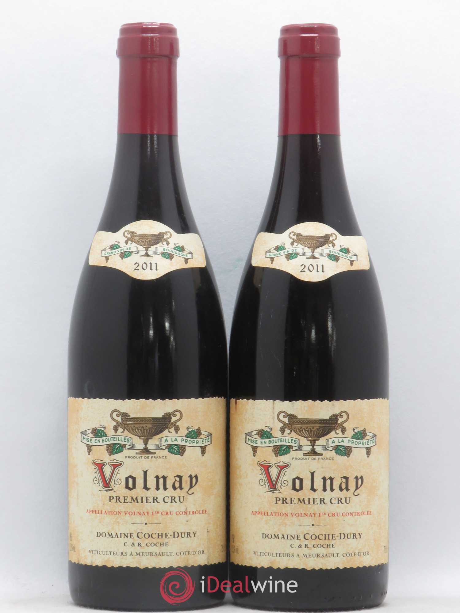 Volnay 1er Cru Coche Dury (Domaine) 2011 - Lot de 2 bouteilles - 0