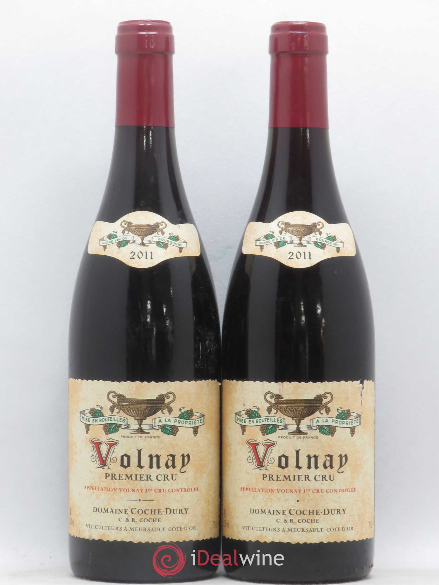 Volnay 1er Cru Coche Dury (Domaine) 2011 - Lot de 2 bouteilles - 0