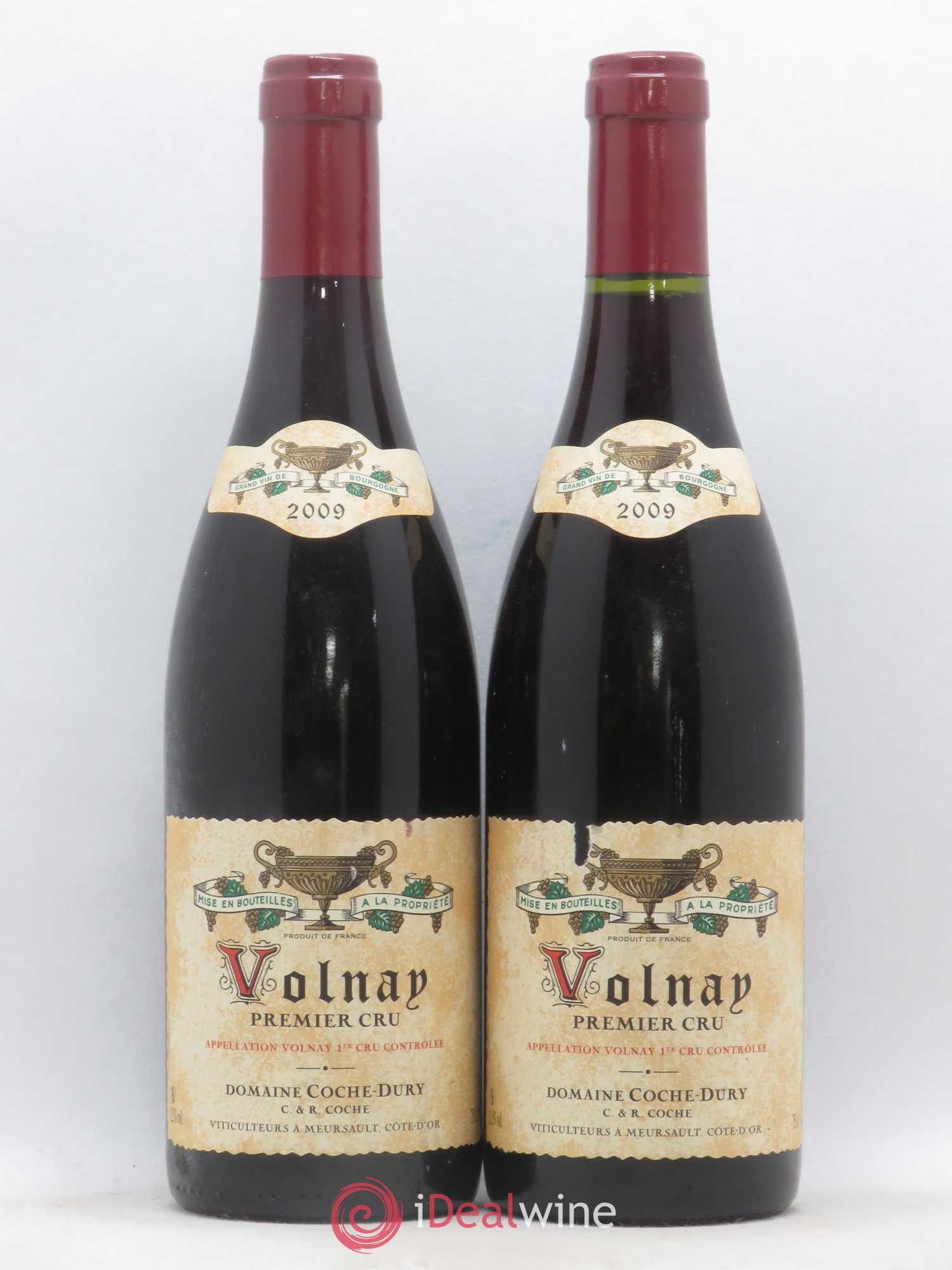 Volnay 1er Cru Coche Dury (Domaine) 2009 - Lot de 2 bouteilles - 0
