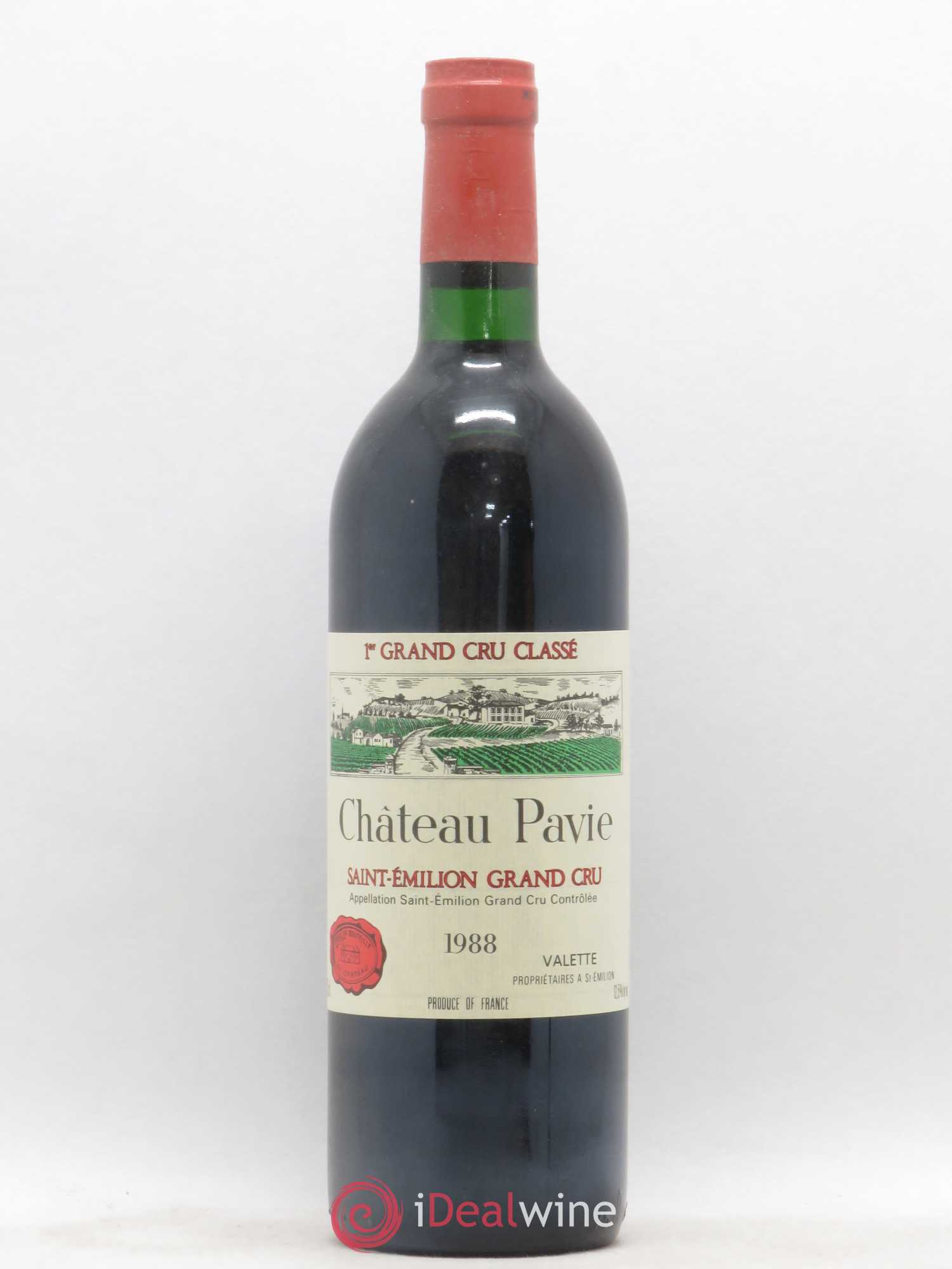 Château Pavie 1er Grand Cru Classé A 1988 - Lot de 1 bouteille - 0
