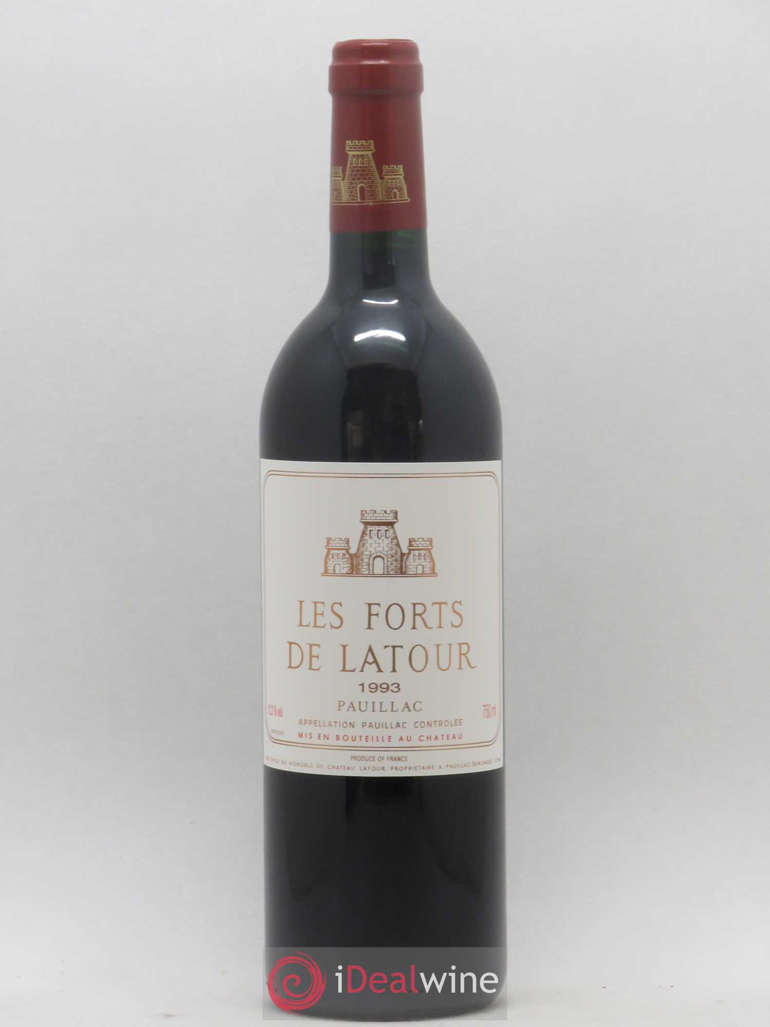 Les Forts de Latour Second Vin 1993 - Lot de 1 bouteille - 0