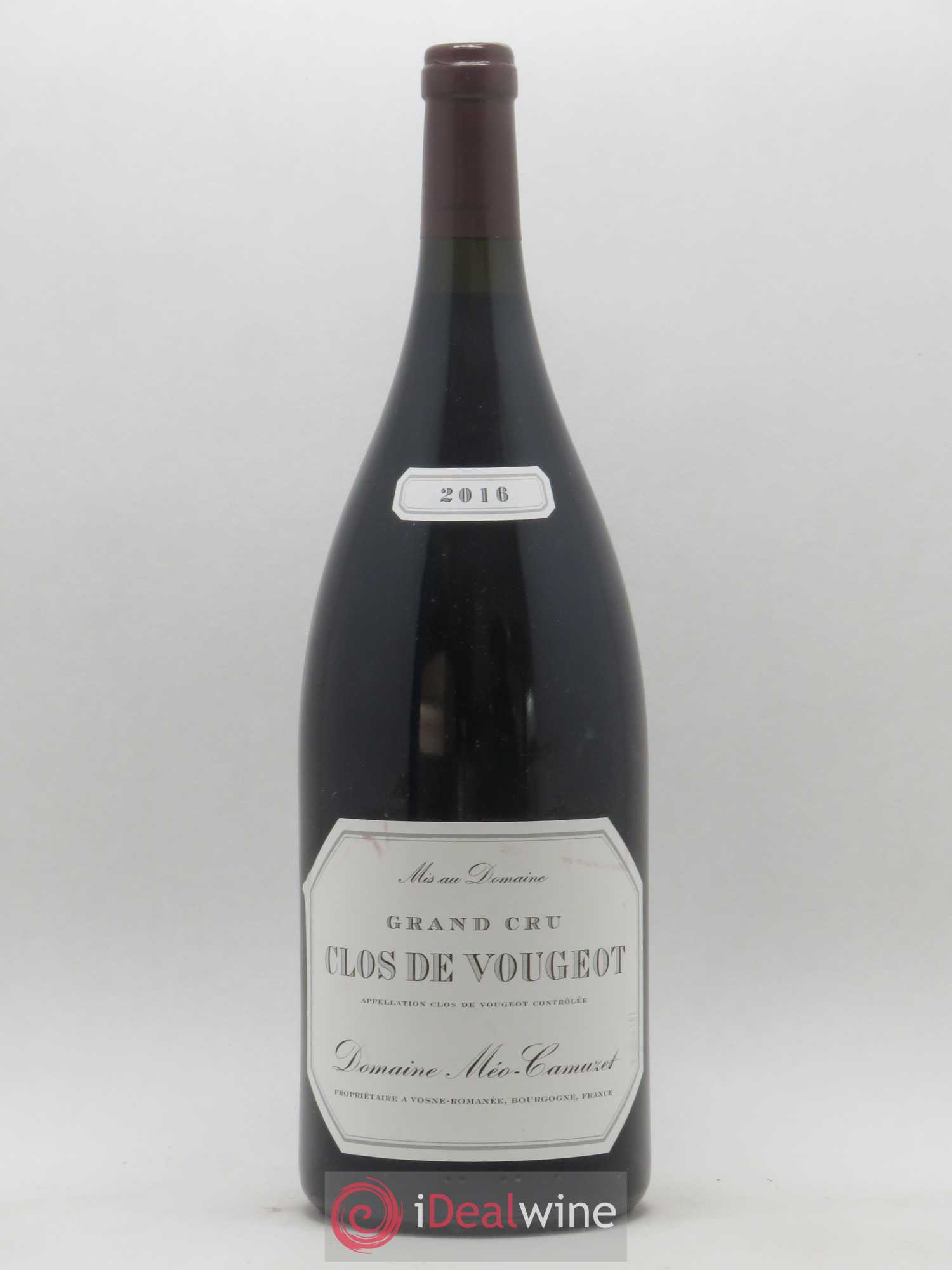 Clos de Vougeot Grand Cru Méo-Camuzet (Domaine) 2016 - Lot de 1 magnum - 0