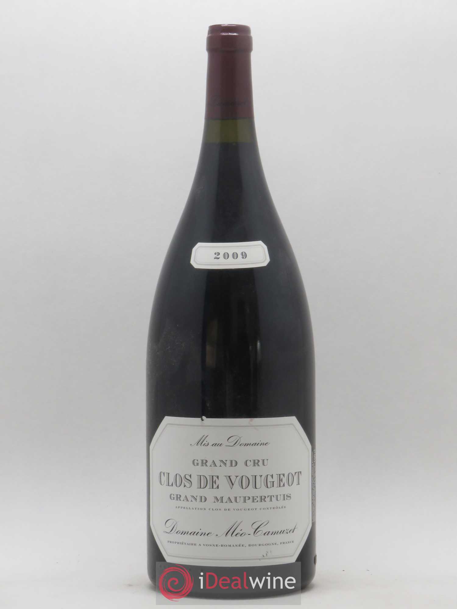 Clos de Vougeot Grand Cru Grand Maupertuis Méo-Camuzet (Domaine) 2009 - Lot de 1 magnum - 0