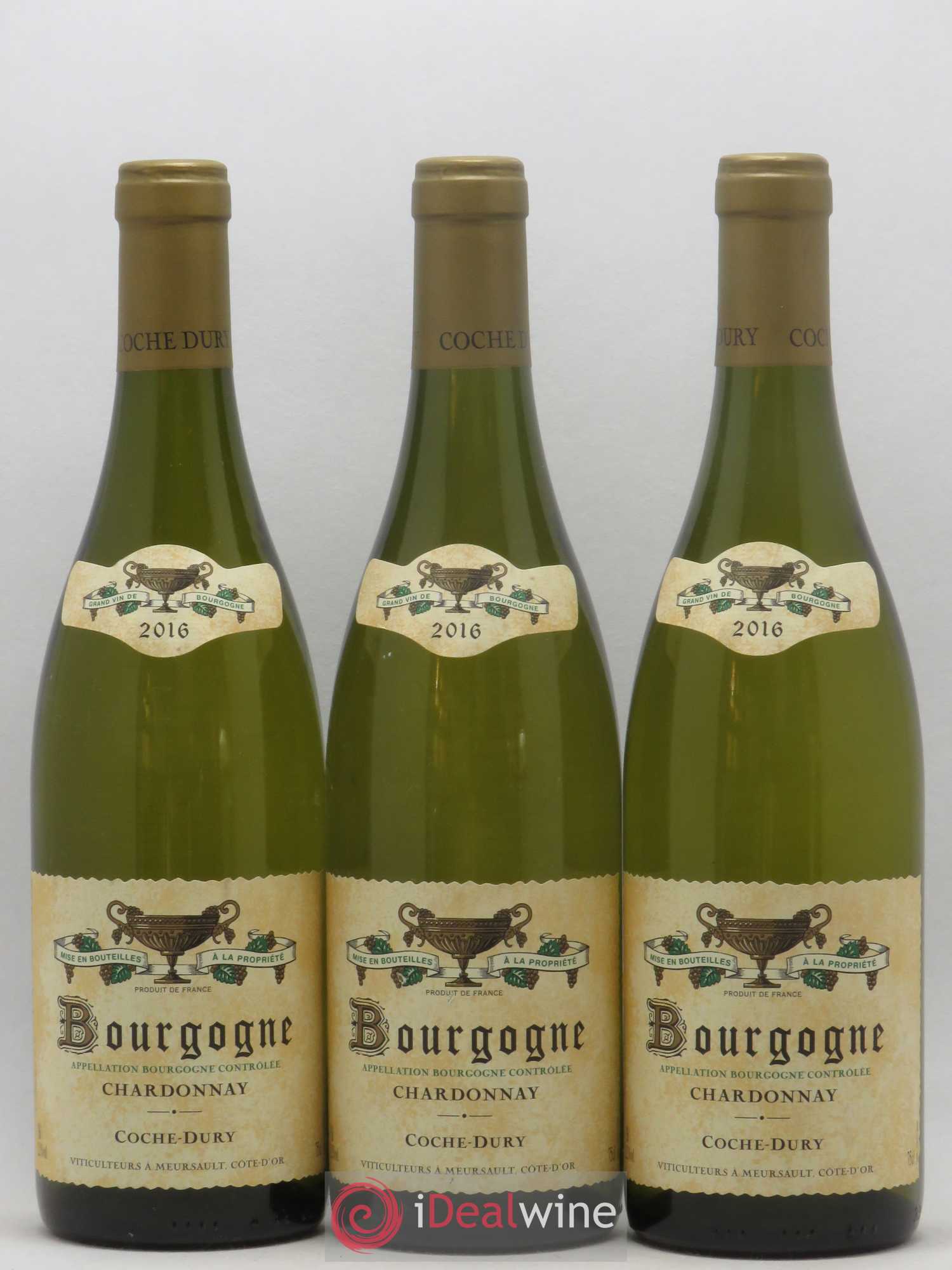 Bourgogne Coche Dury (Domaine) 2016 - Lot de 3 bouteilles - 0