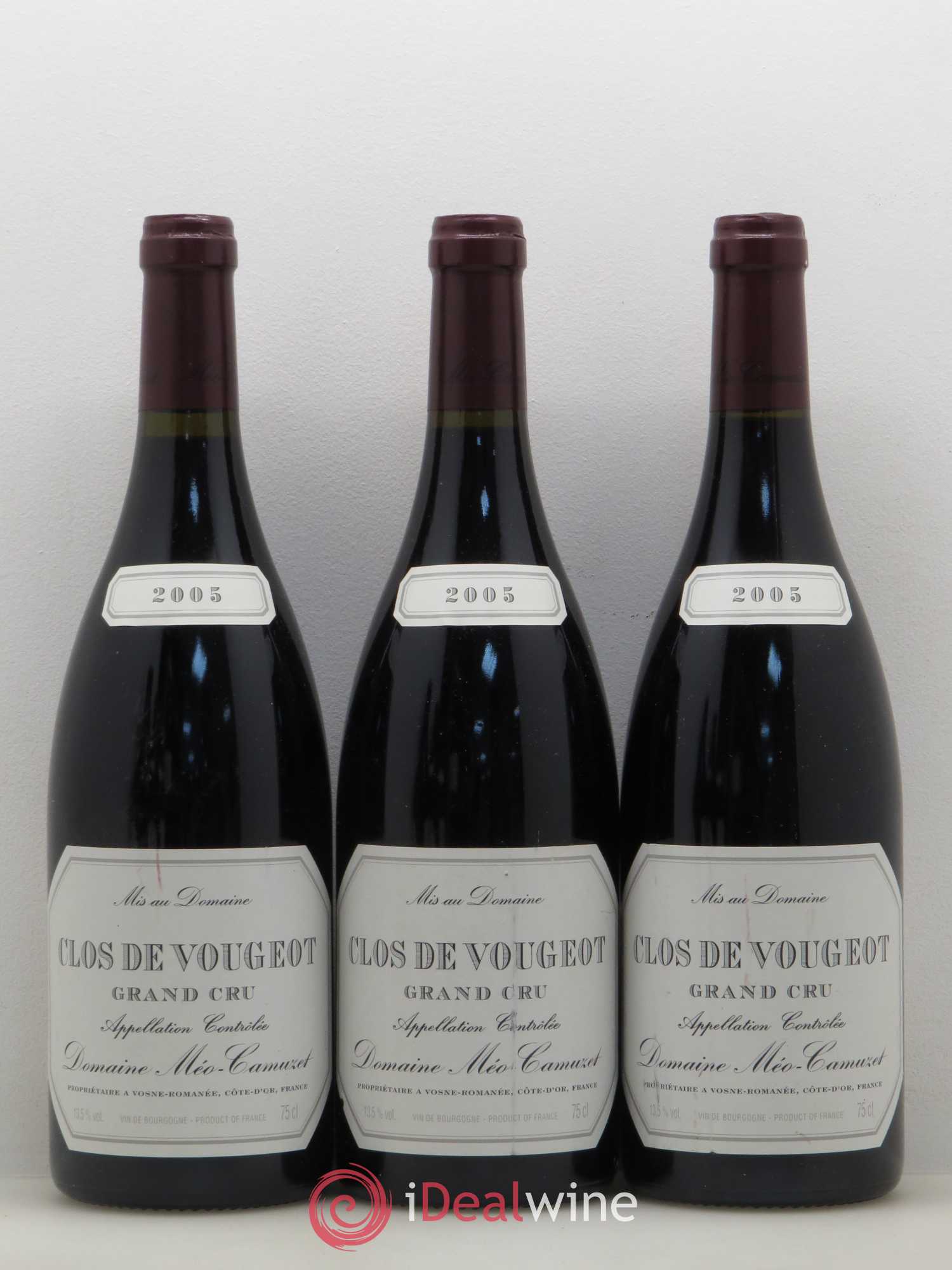 Clos de Vougeot Grand Cru Méo-Camuzet (Domaine) 2005 - Lot de 6 bouteilles - 3