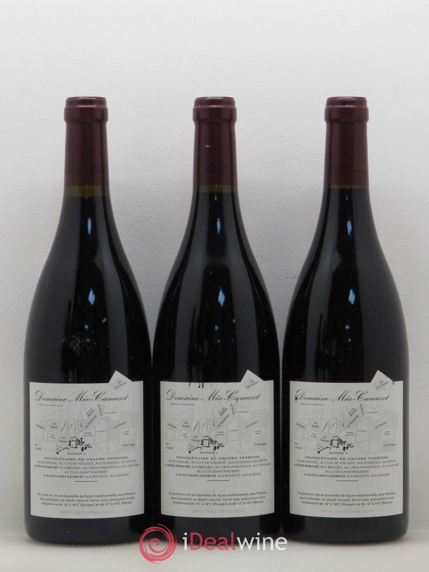 Clos de Vougeot Grand Cru Méo-Camuzet (Domaine) 2005 - Lot de 6 bouteilles - 4