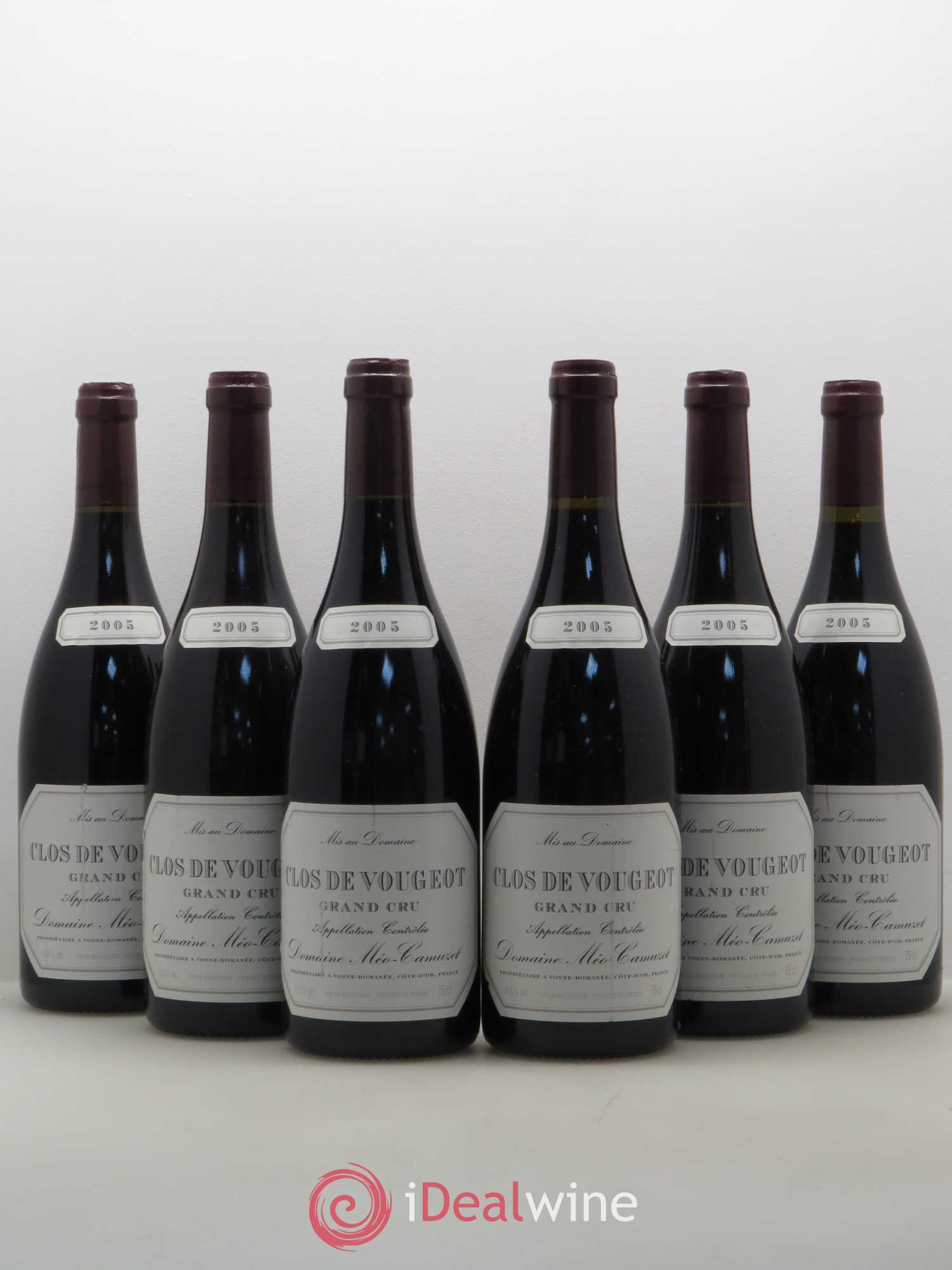 Clos de Vougeot Grand Cru Méo-Camuzet (Domaine) 2005 - Lot de 6 bouteilles - 0