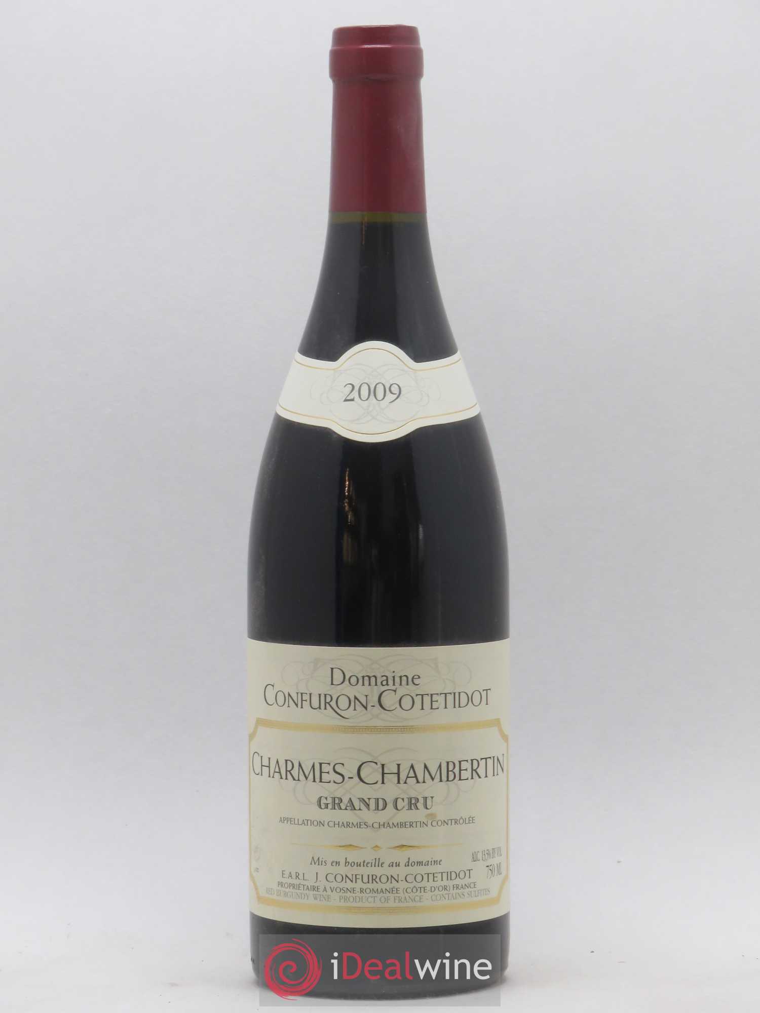 Charmes-Chambertin Grand Cru Confuron-Cotetidot 2009 - Lot de 1 bouteille - 0