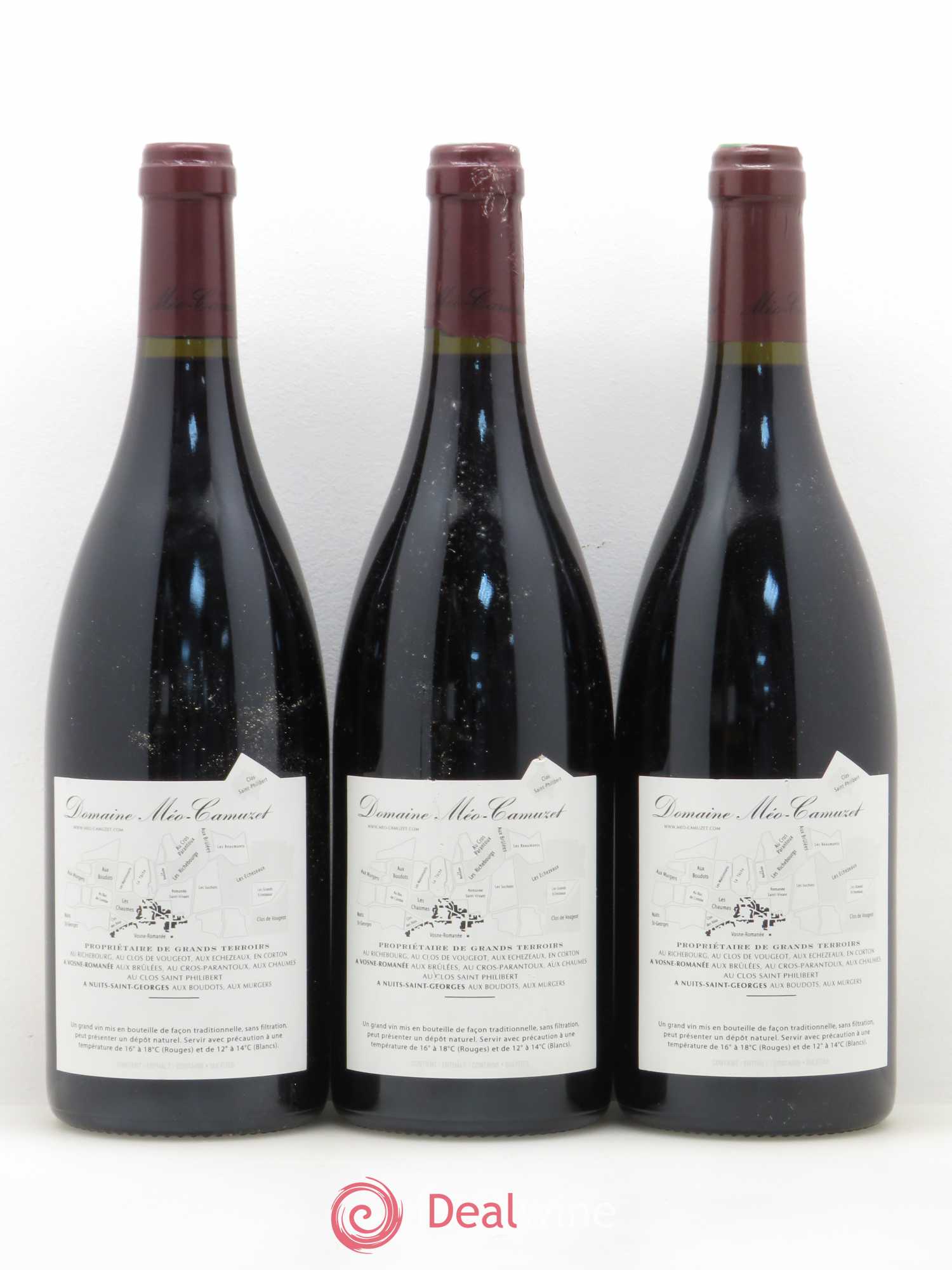 Clos de Vougeot Grand Cru Méo-Camuzet (Domaine) 2005 - Lot de 3 bouteilles - 1