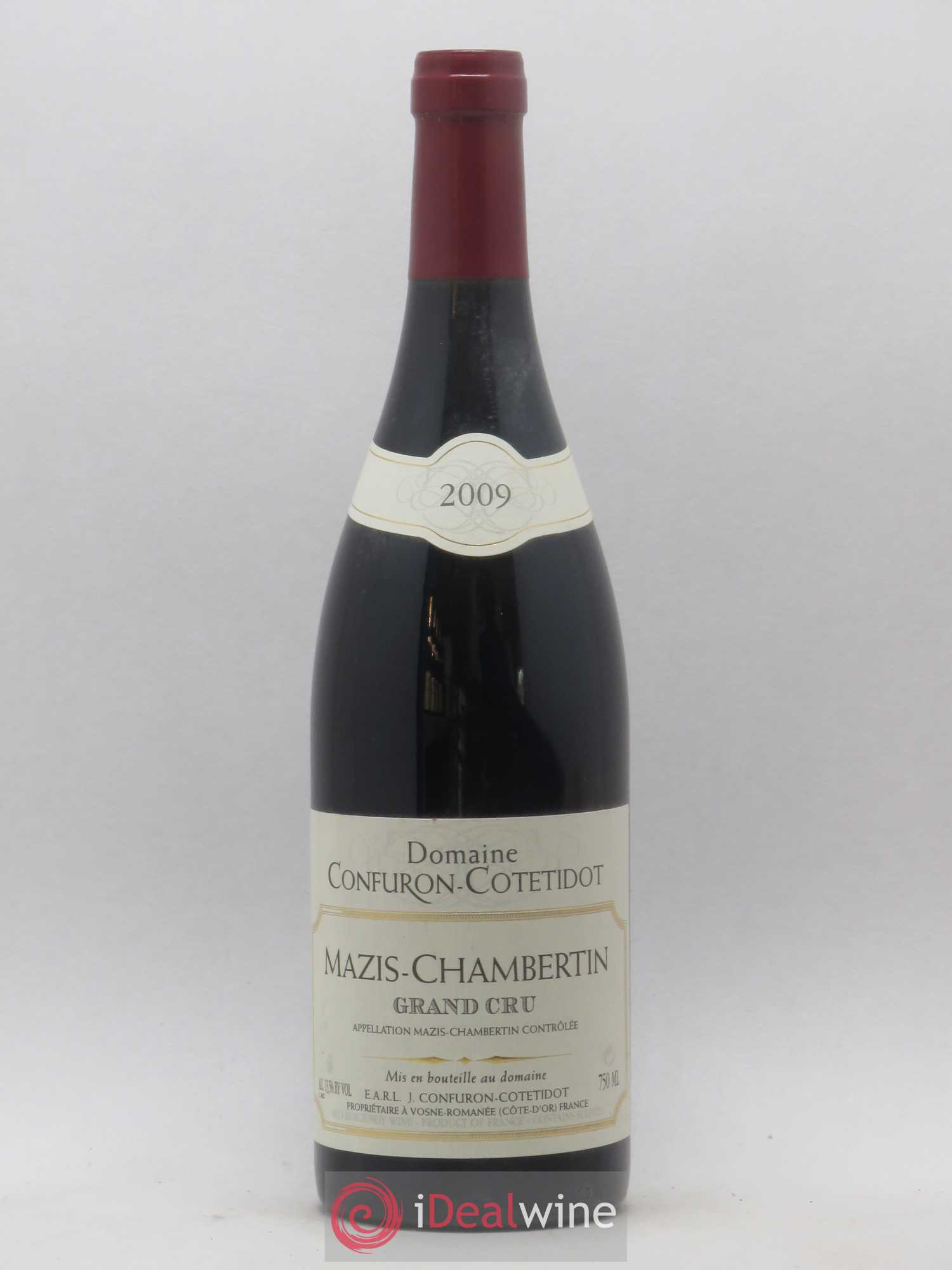 Mazis-Chambertin Grand Cru Confuron-Cotetidot 2009 - Lot de 1 bouteille - 0