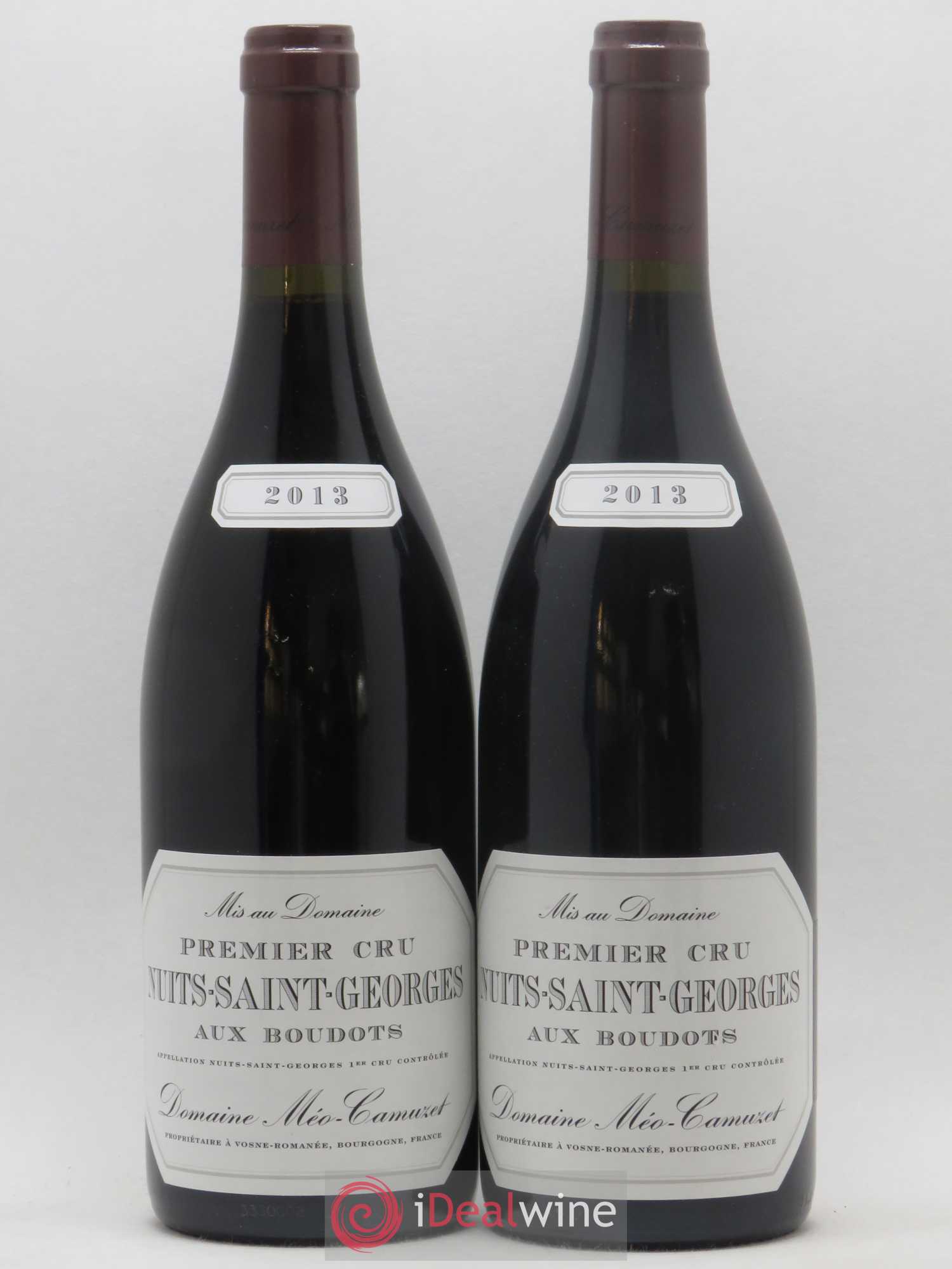 Nuits-Saint-Georges 1er Cru Aux Boudots Méo-Camuzet (Domaine) 2013 - Lotto di 2 bottiglie - 0