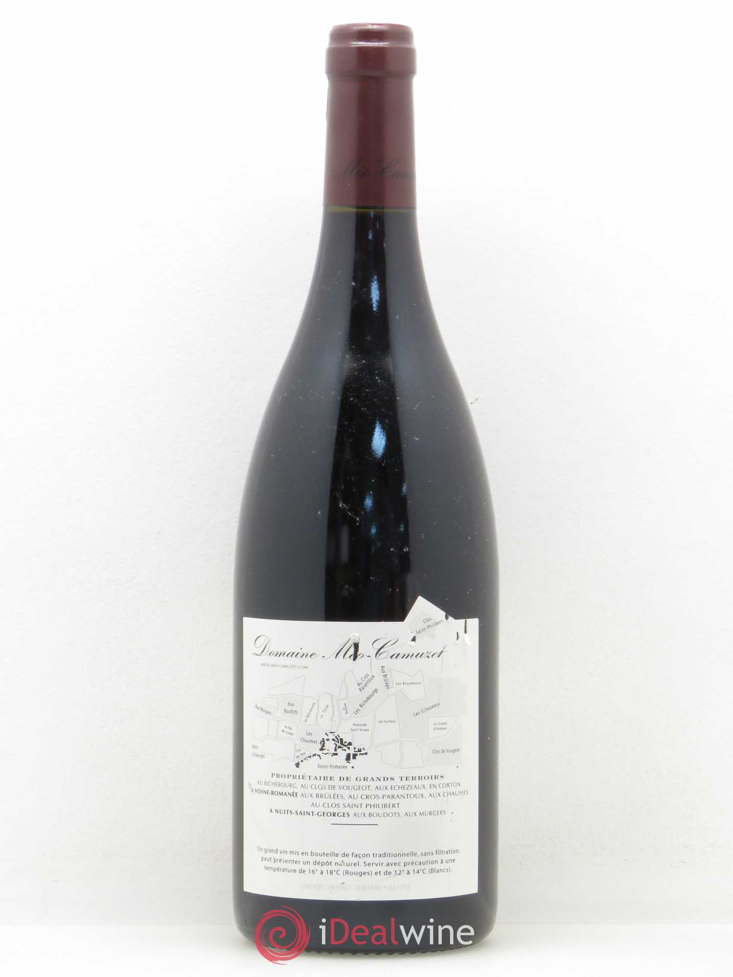 Clos de Vougeot Grand Cru Méo-Camuzet (Domaine) 2005 - Lot de 1 bouteille - 1