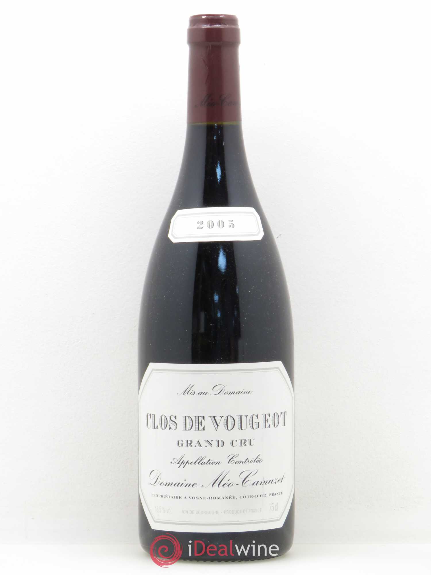 Clos de Vougeot Grand Cru Méo-Camuzet (Domaine) 2005 - Lot de 1 bouteille - 0