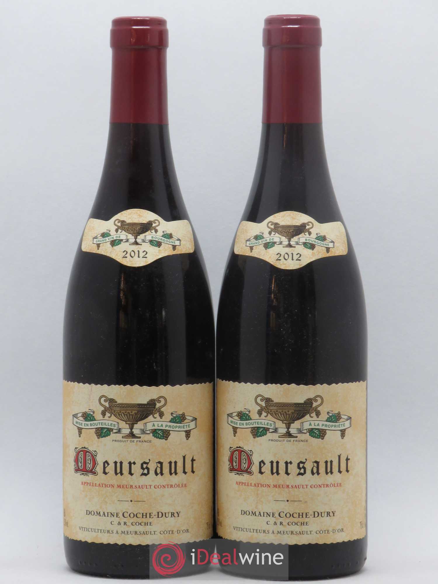 Meursault Coche Dury (Domaine) 2012 - Lot de 2 bouteilles - 0