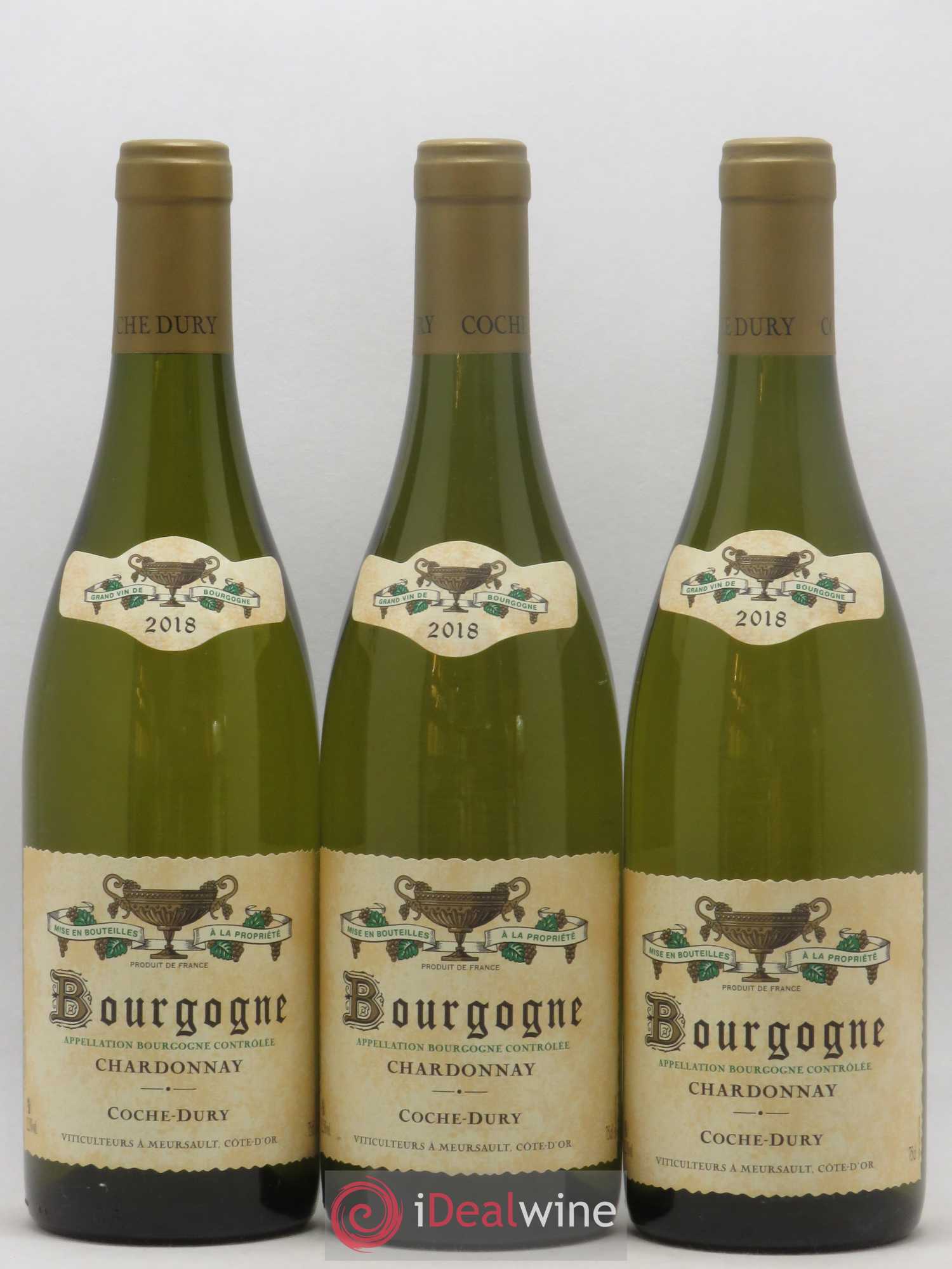 Bourgogne Coche Dury (Domaine) 2018 - Lot de 3 bouteilles - 0