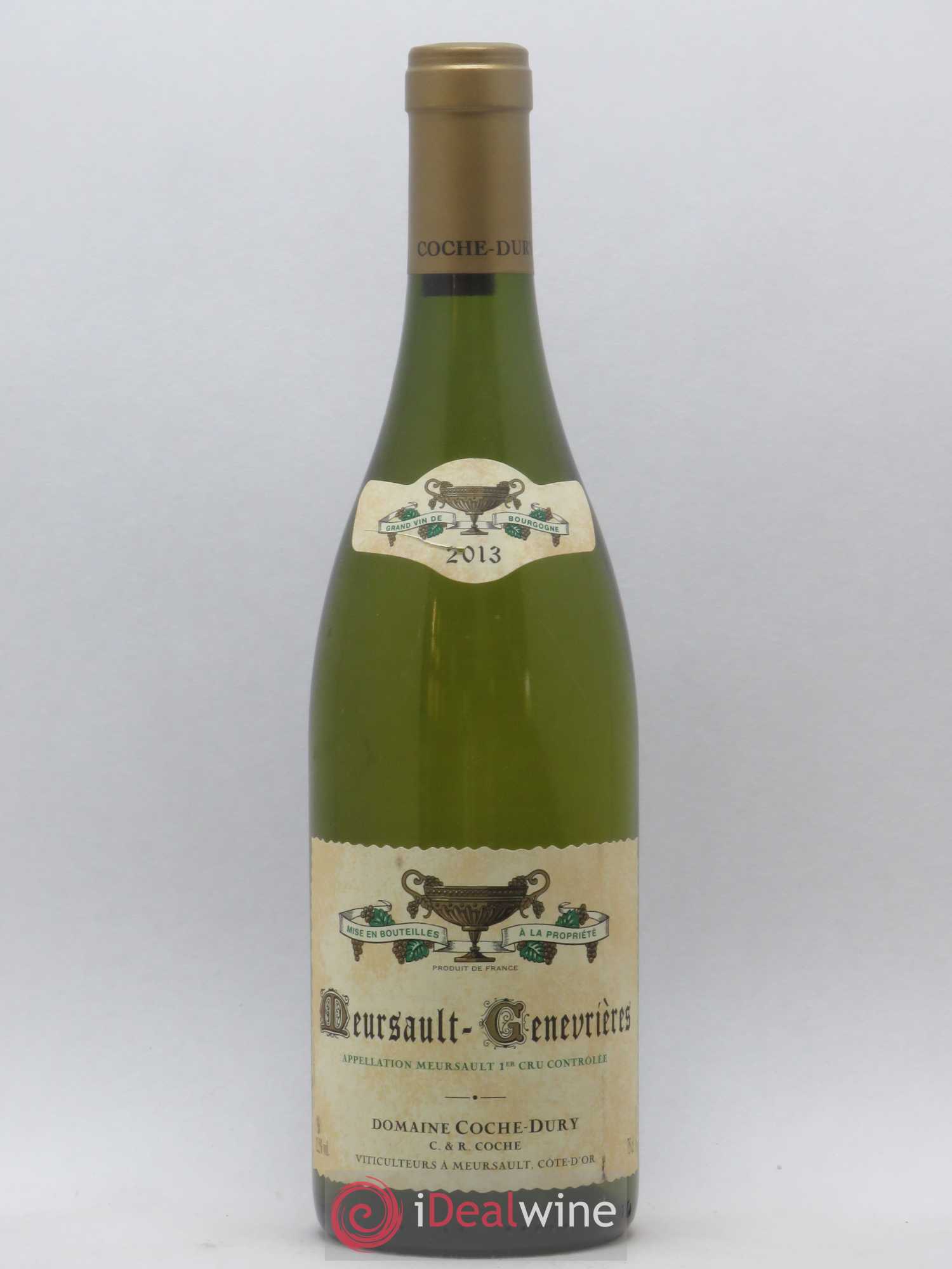 Meursault 1er Cru Genevrières Coche Dury (Domaine) 2013 - Lot de 1 bouteille - 0