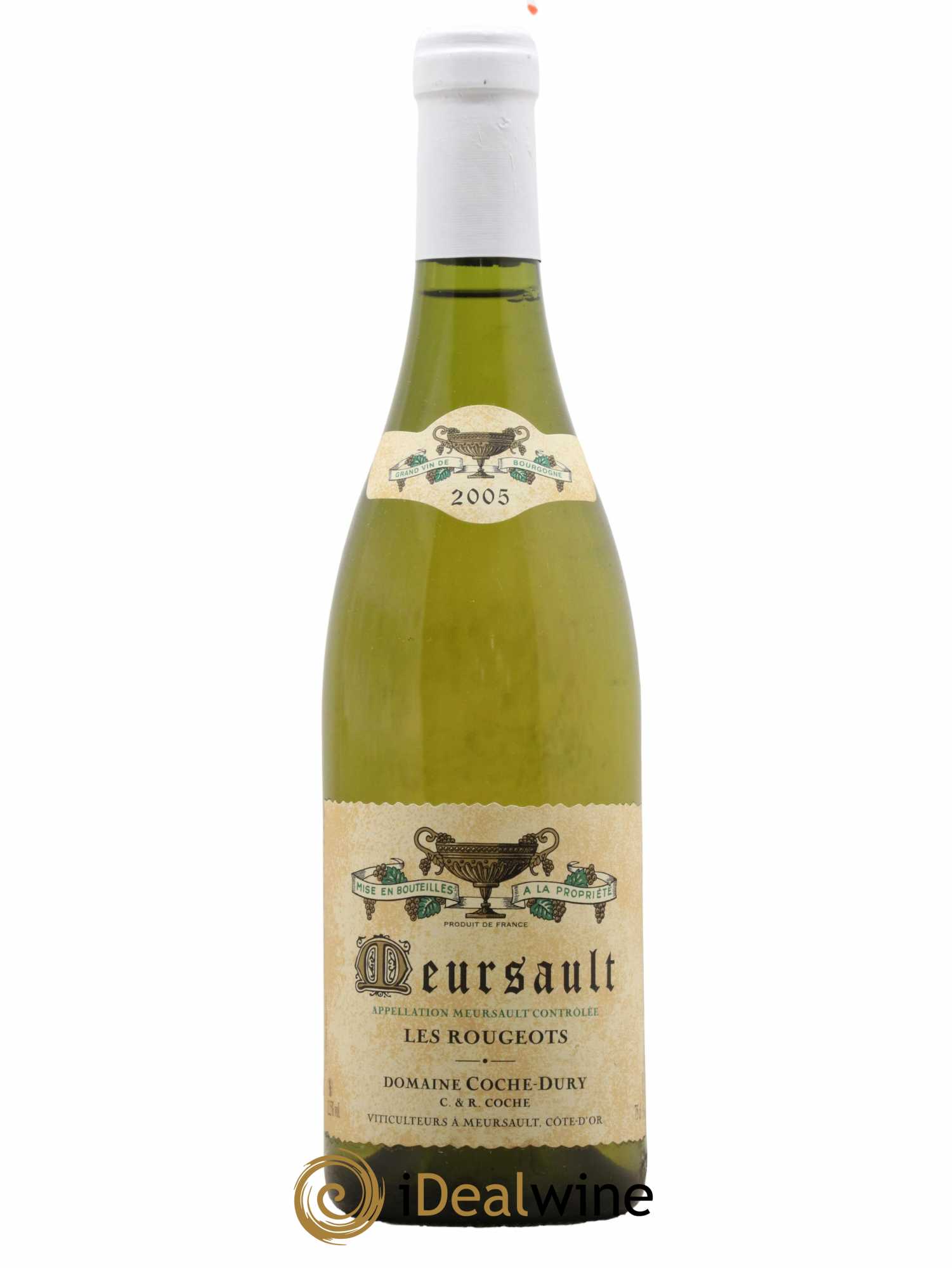 Meursault Les Rougeots Coche Dury (Domaine) 2005 - Lot de 1 bouteille - 0