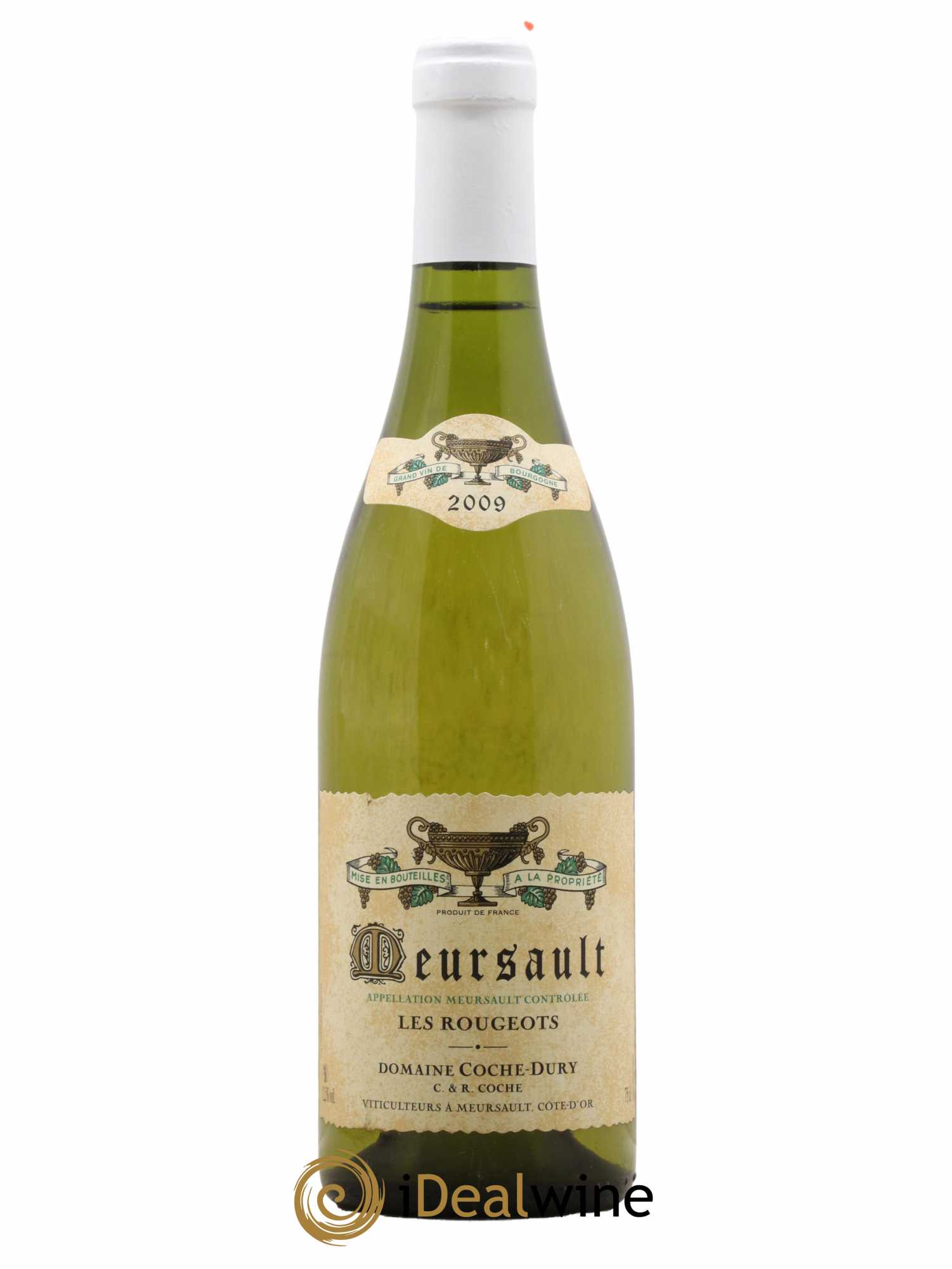 Meursault Les Rougeots Coche Dury (Domaine) 2009 - Lot de 1 bouteille - 0