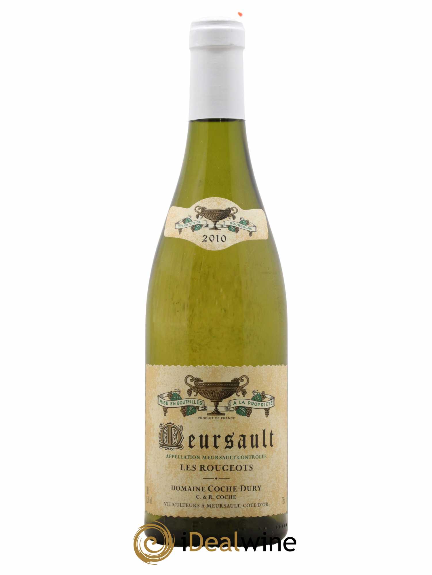 Meursault Les Rougeots Coche Dury (Domaine) 2010 - Lot de 1 bouteille - 0