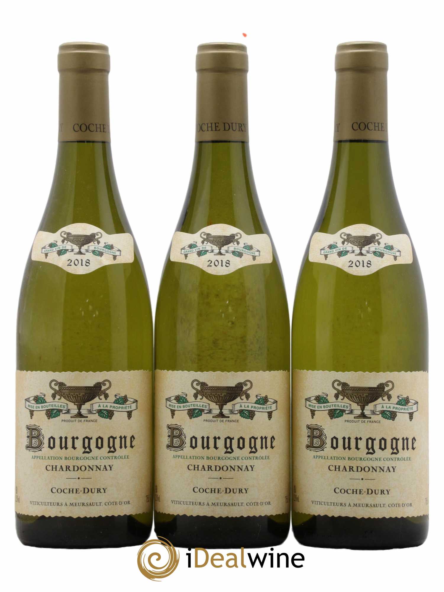 Bourgogne Coche Dury (Domaine) 2018 - Lot de 3 bouteilles - 0