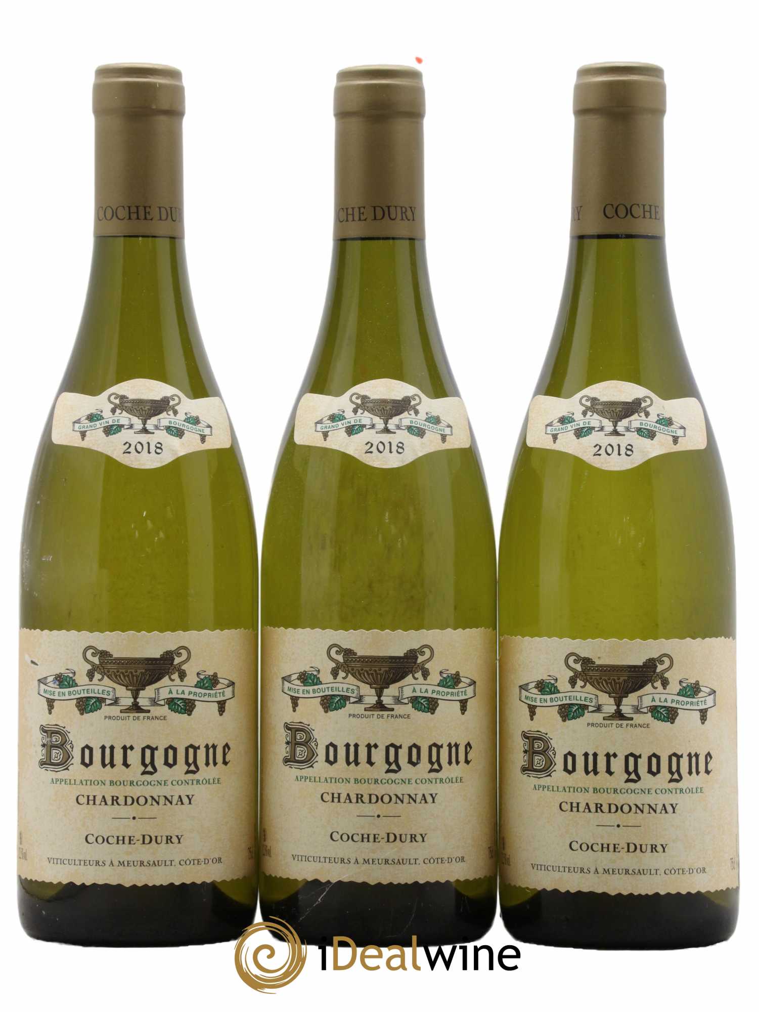 Bourgogne Coche Dury (Domaine) 2018 - Lot de 3 bouteilles - 0