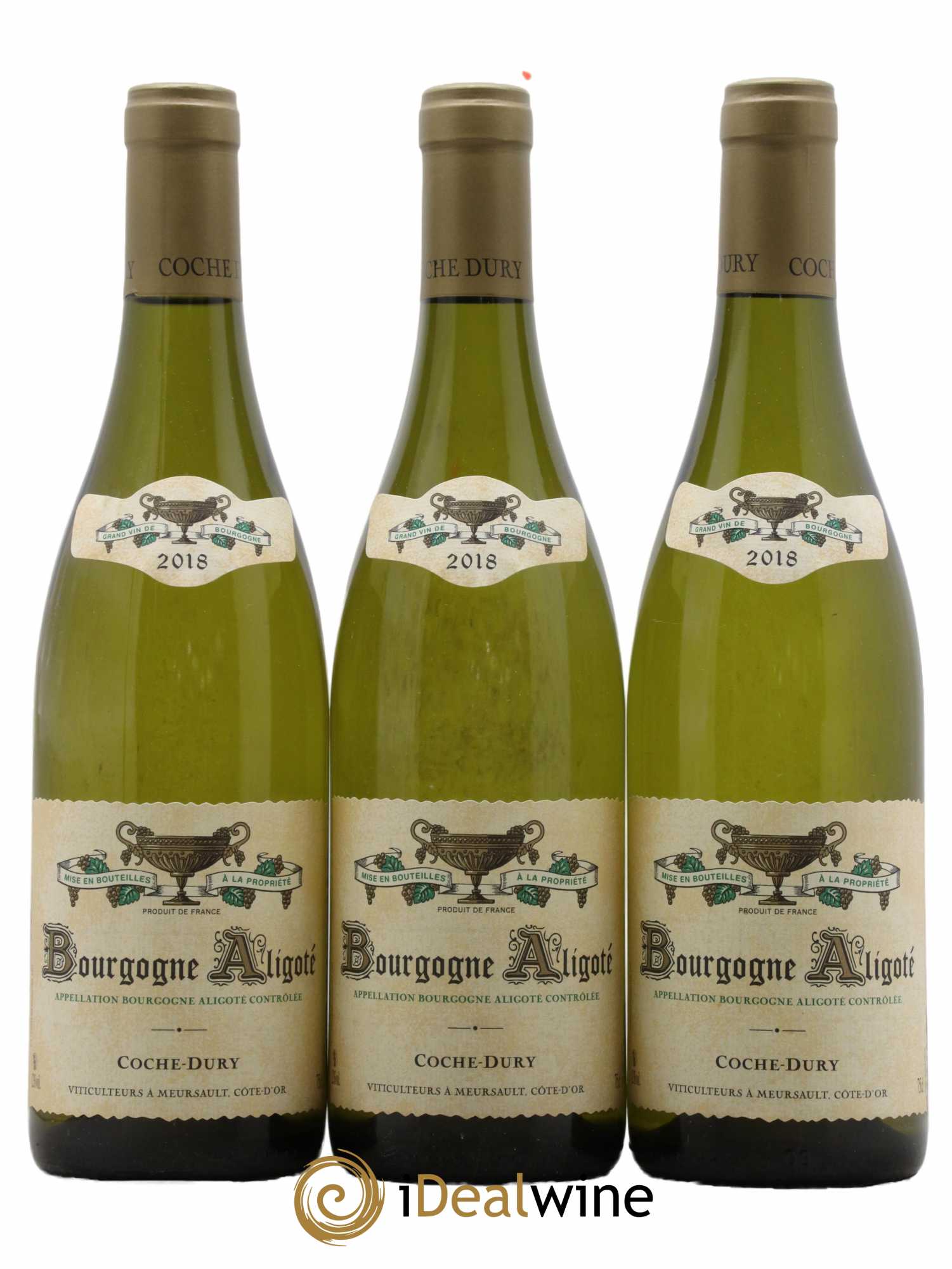 Bourgogne Aligoté Coche Dury (Domaine) 2018 - Lot de 3 bouteilles - 0