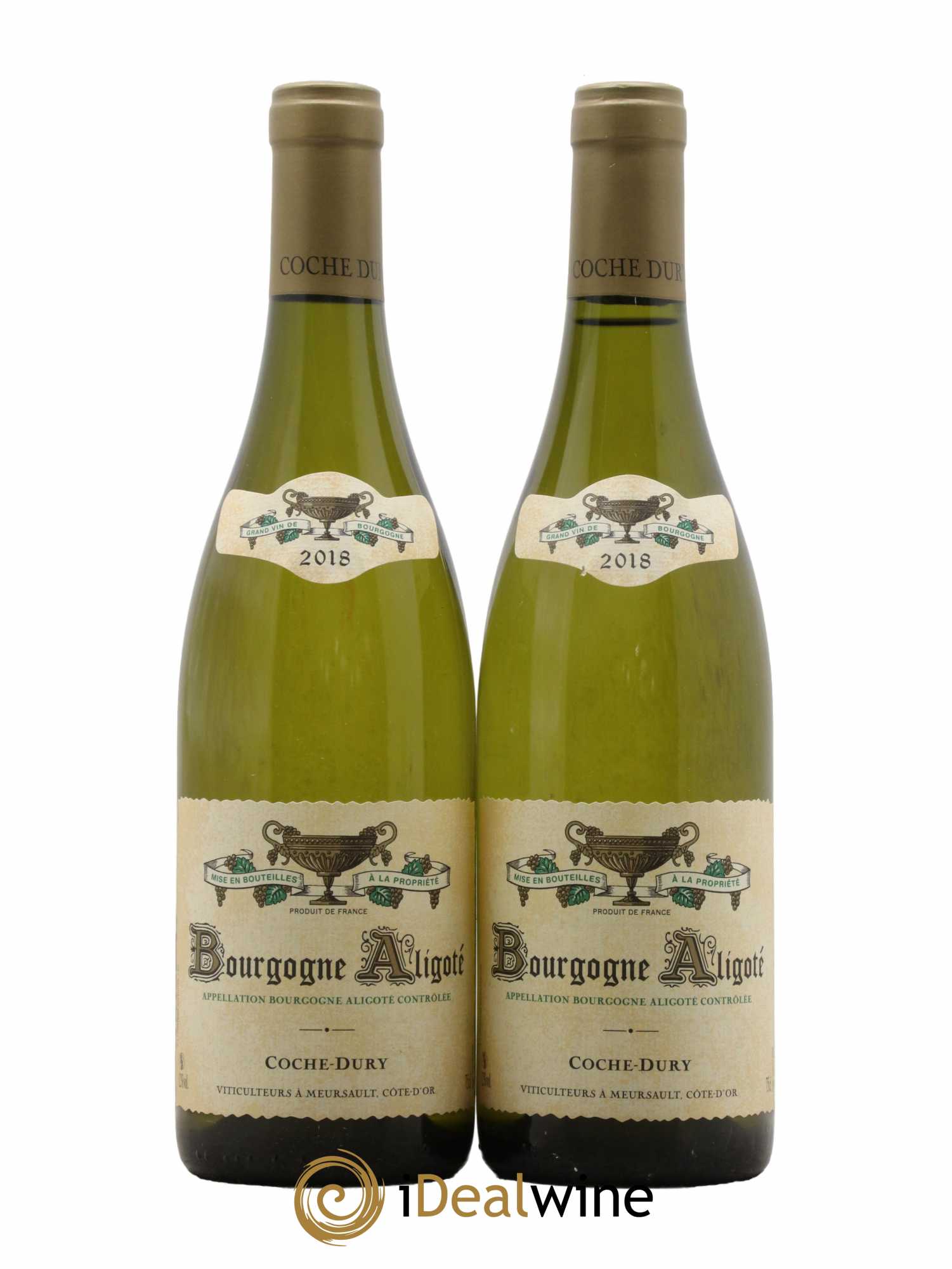 Bourgogne Aligoté Coche Dury (Domaine) 2018 - Lot de 2 bouteilles - 0