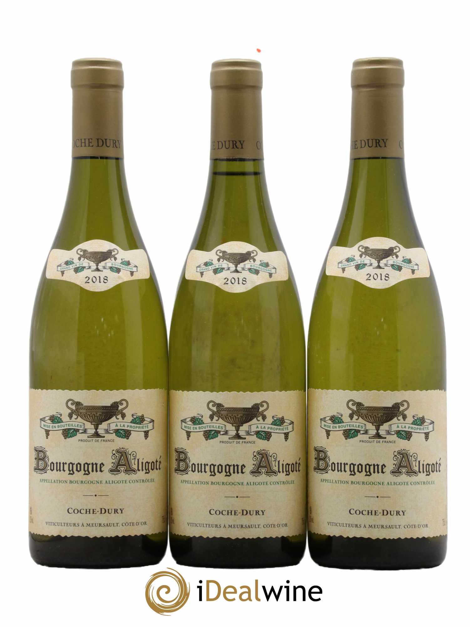 Bourgogne Aligoté Coche Dury (Domaine) 2018 - Lot de 3 bouteilles - 0