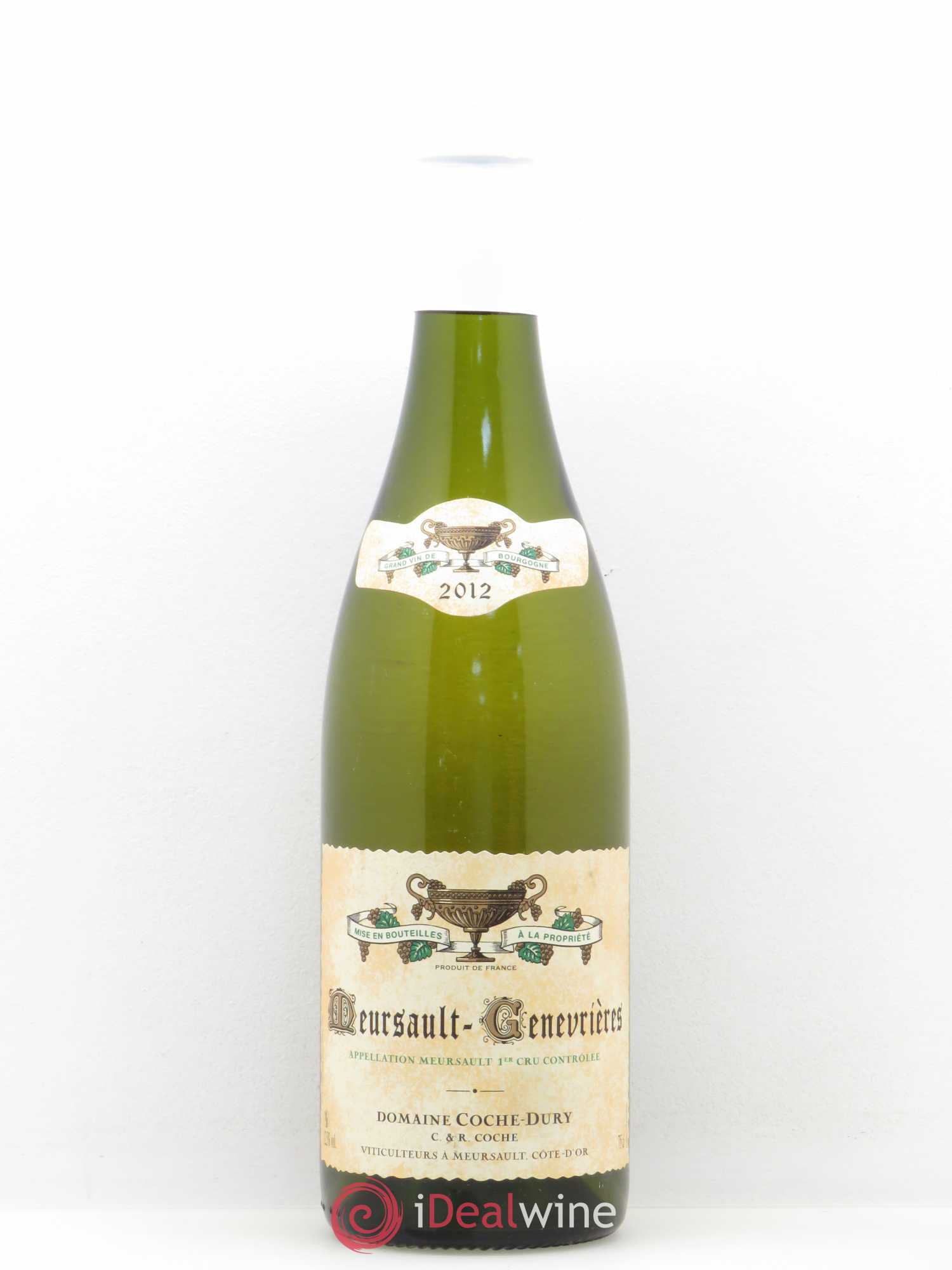 Meursault 1er Cru Genevrières Coche Dury (Domaine) 2012 - Lot de 1 bouteille - 0
