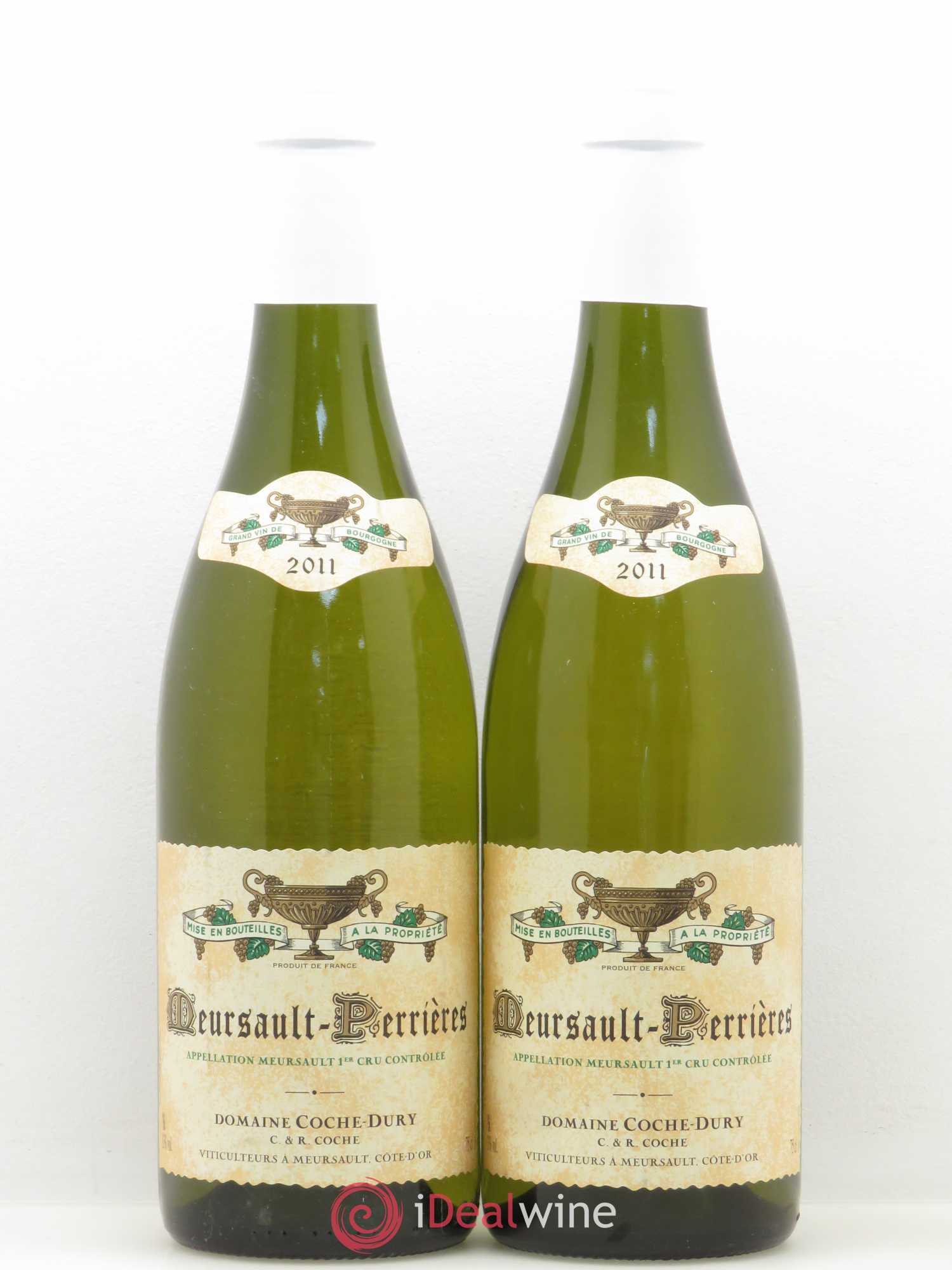 Meursault 1er Cru Perrières Coche Dury (Domaine) 2011 - Lot de 2 bouteilles - 0
