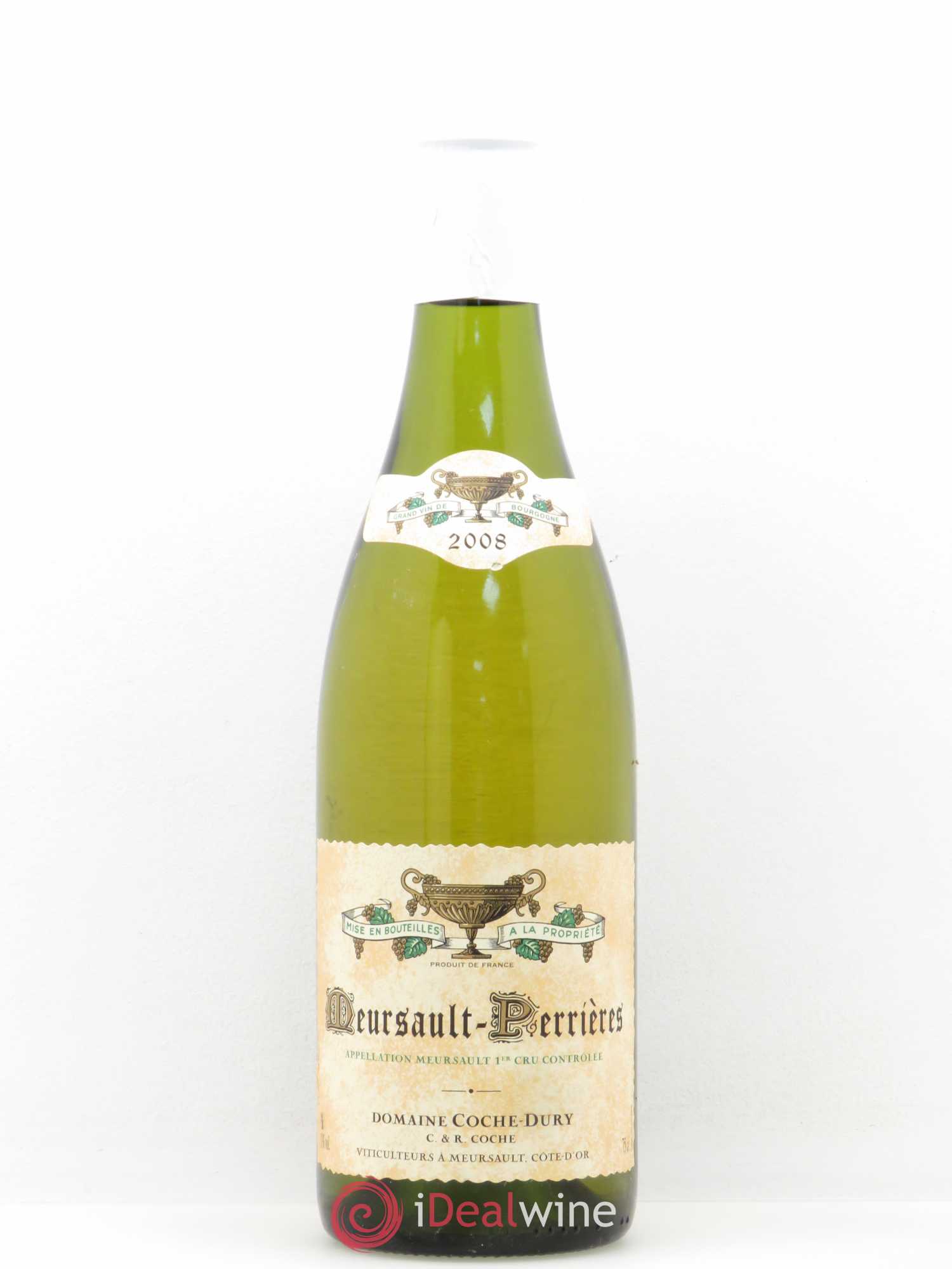Meursault 1er Cru Perrières Coche Dury (Domaine) 2008 - Lot de 1 bouteille - 0