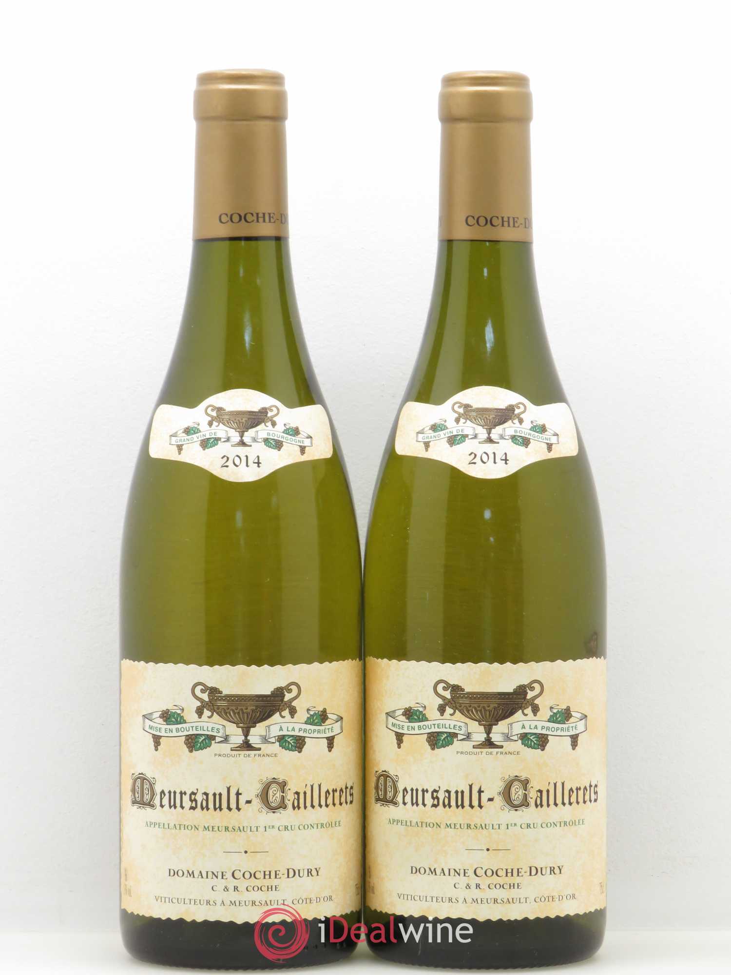 Meursault 1er Cru Caillerets Coche Dury (Domaine) 2014 - Lot de 2 bouteilles - 0