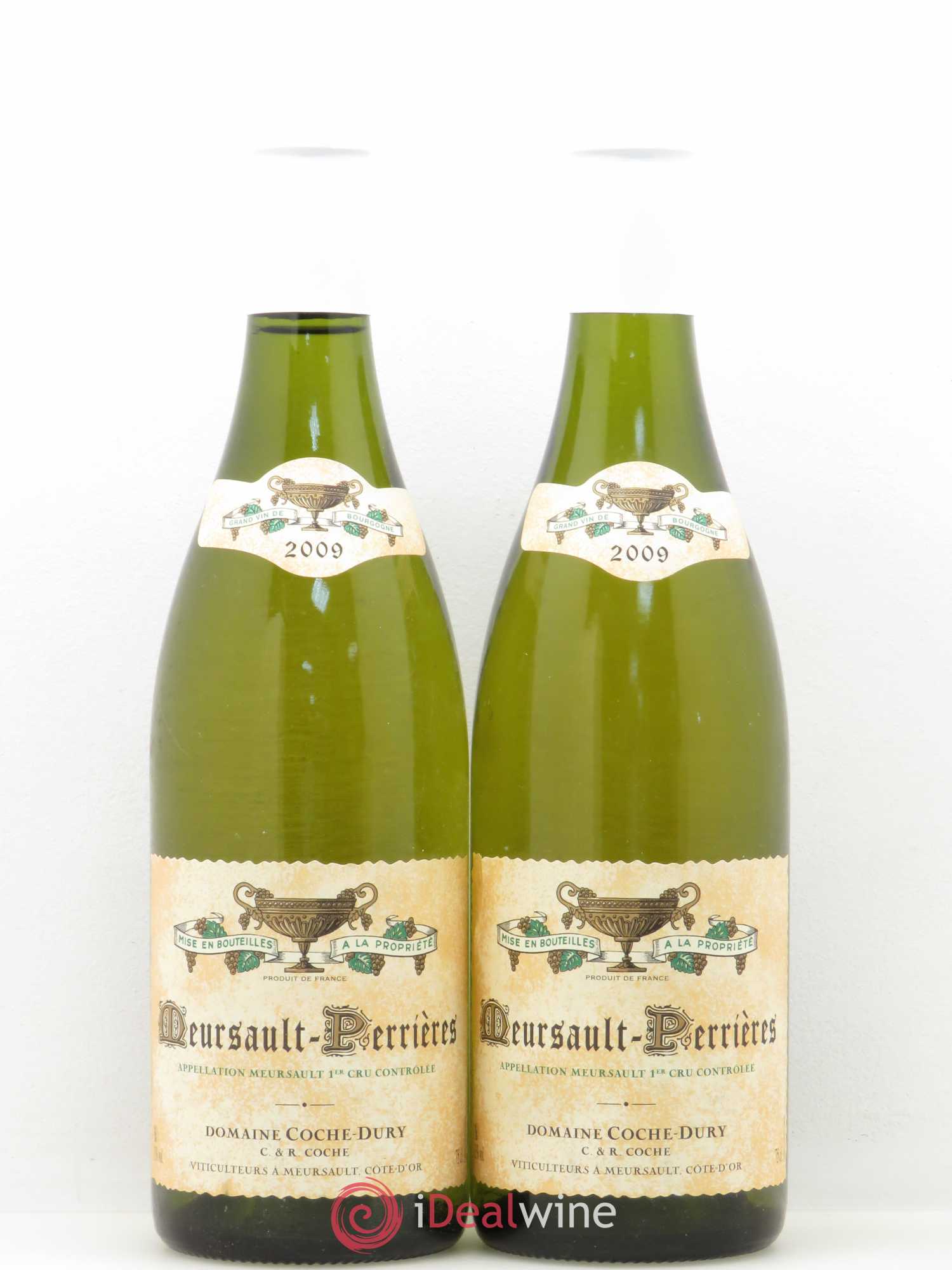 Meursault 1er Cru Perrières Coche Dury (Domaine) 2009 - Lot de 2 bouteilles - 0