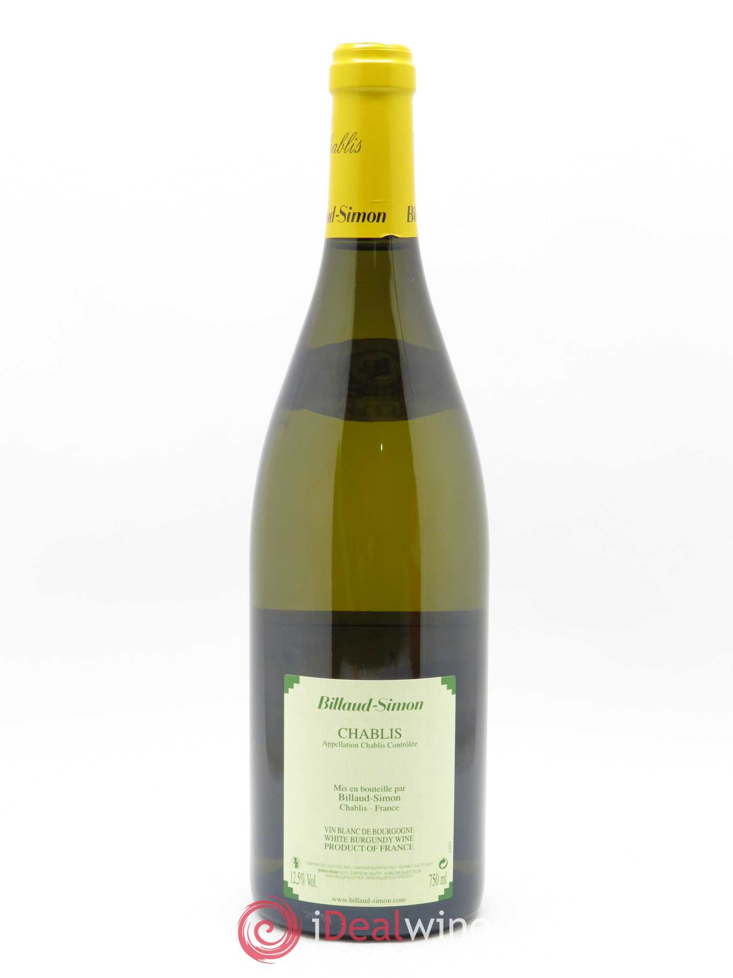 Chablis Billaud-Simon (Domaine) 2018 - Lot of 1 bottle - 1