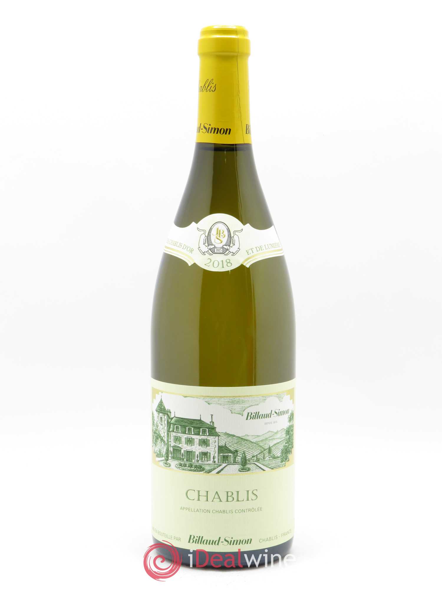 Chablis Billaud-Simon (Domaine) 2018 - Lot of 1 bottle - 0